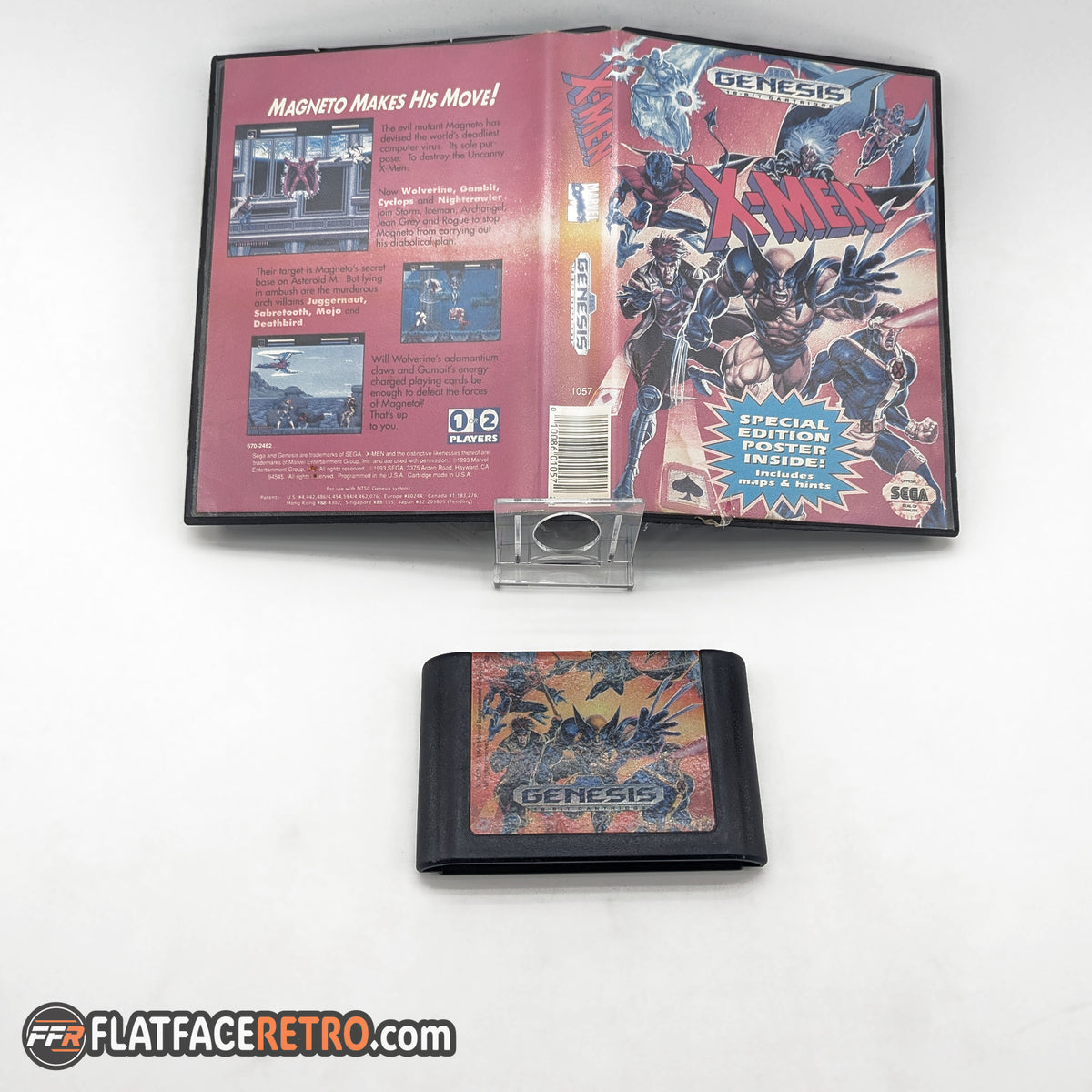 X-Men - Sega Genesis - Game and Cardboard Box Only