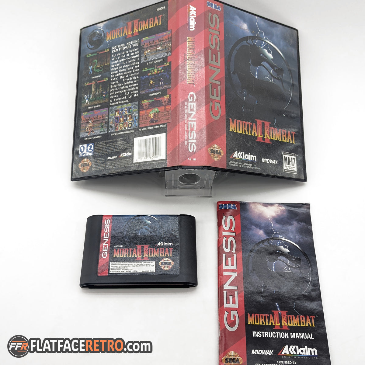 Mortal Kombat II - Sega Genesis - Complete