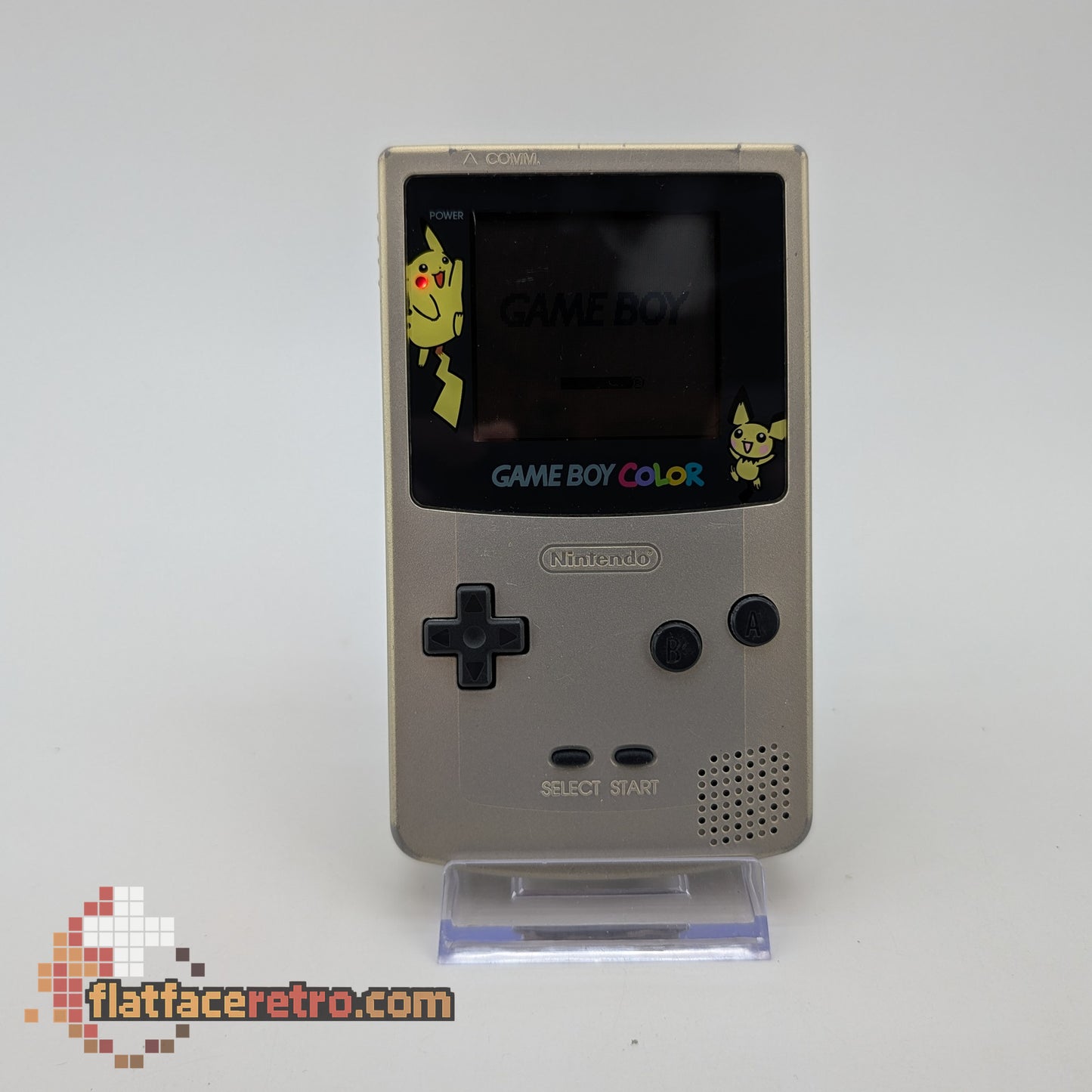 Game Boy Color Pokemon Gold and Silver Special Edition System - Nintendo Game Boy Color - Console Only