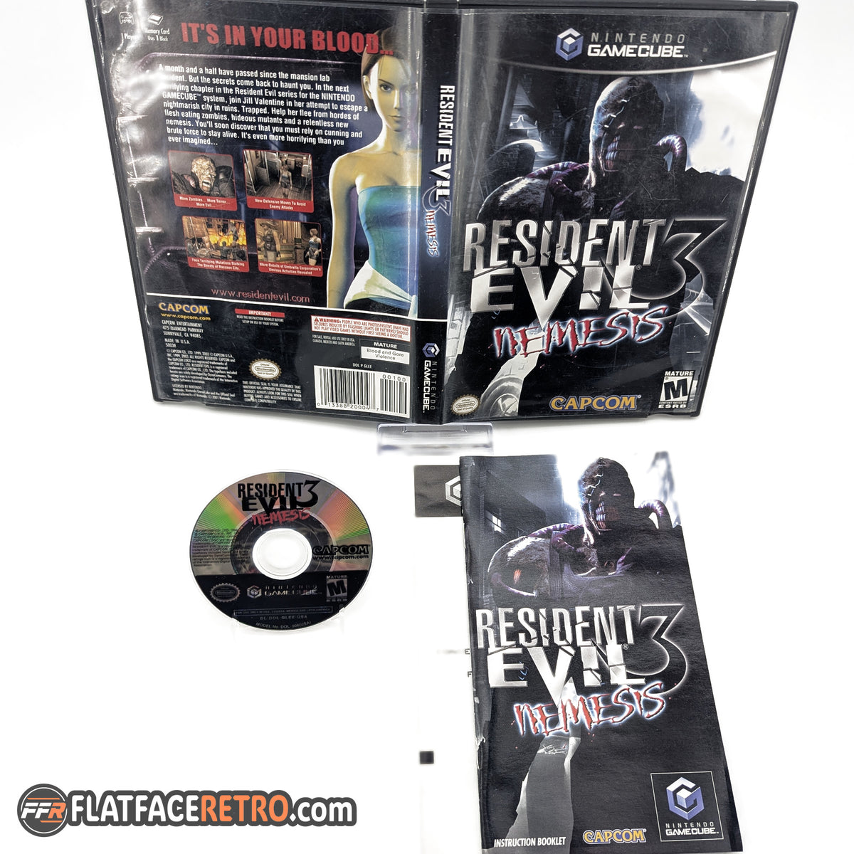 Resident Evil 3 Nemesis - Nintendo Gamecube - Complete