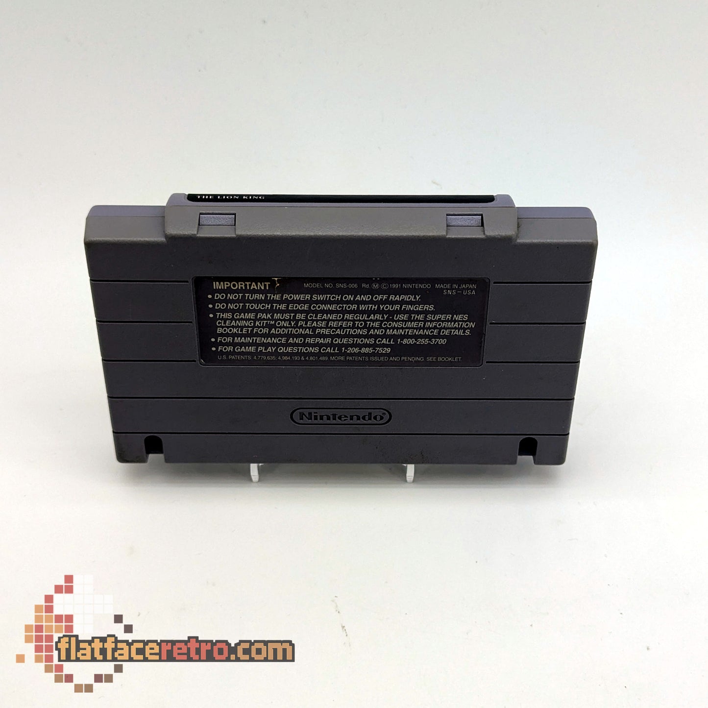 The Lion King - Nintendo SNES - Game Only