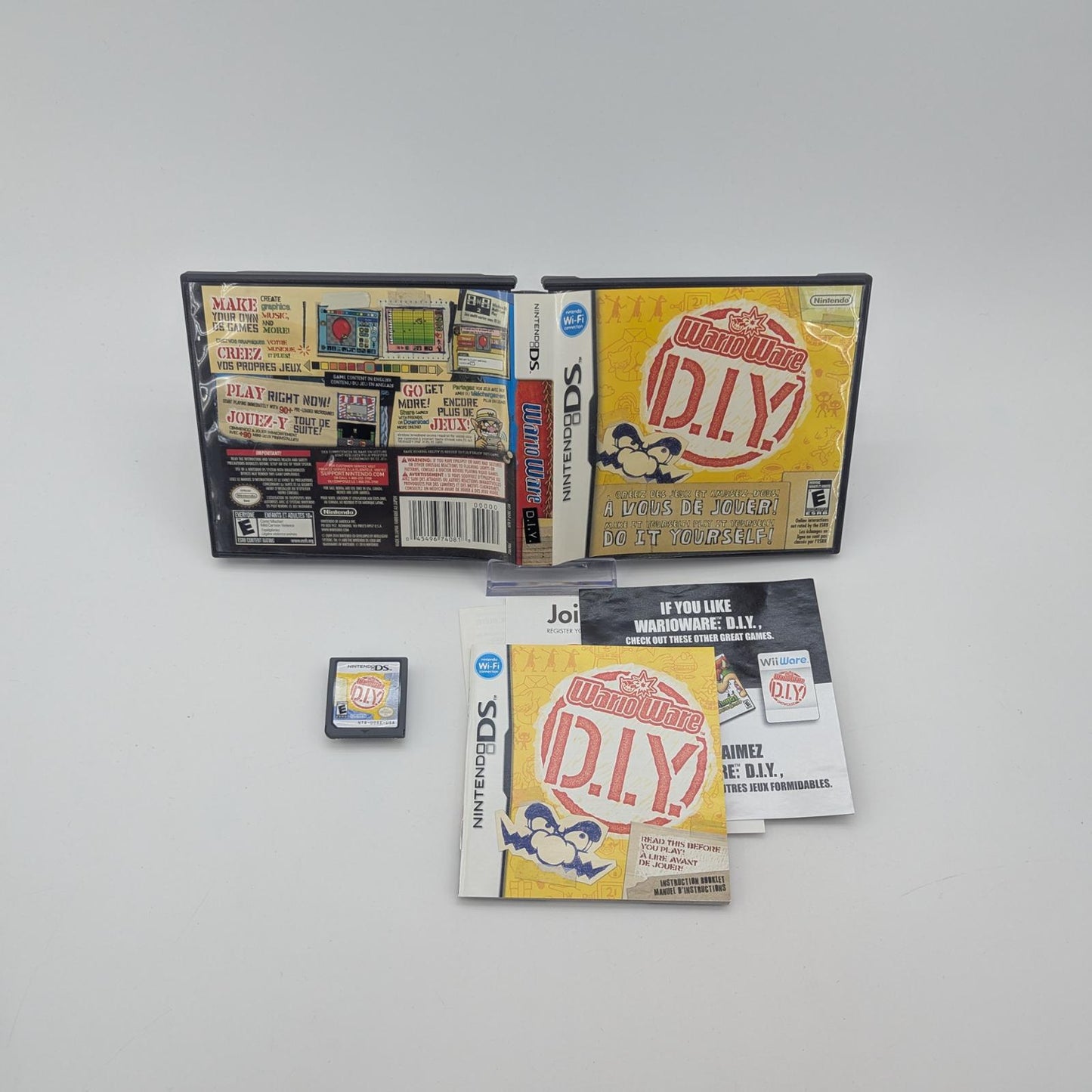 Wario Ware D.I.Y. - Nintendo DS - Complete