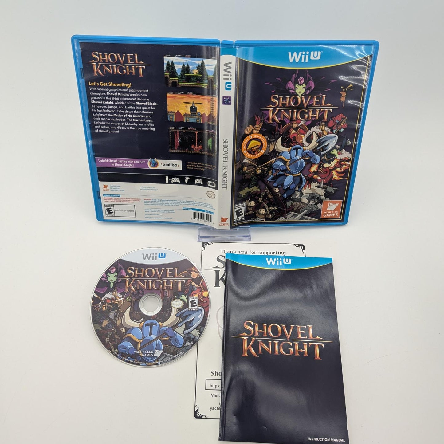 Shovel Knight - Nintendo Wii U - Complete