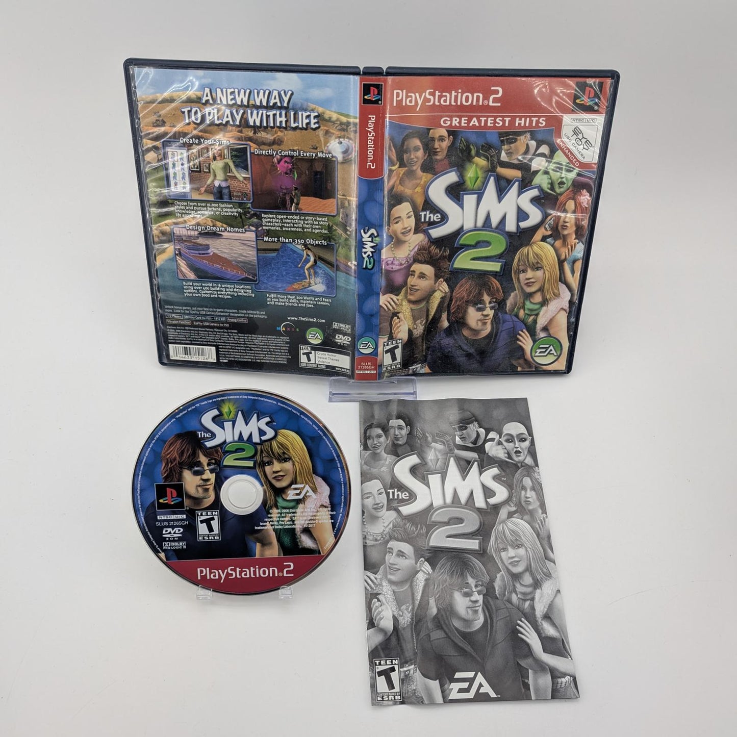 The Sims 2 [Greatest Hits] - Sony PlayStation 2 - Complete
