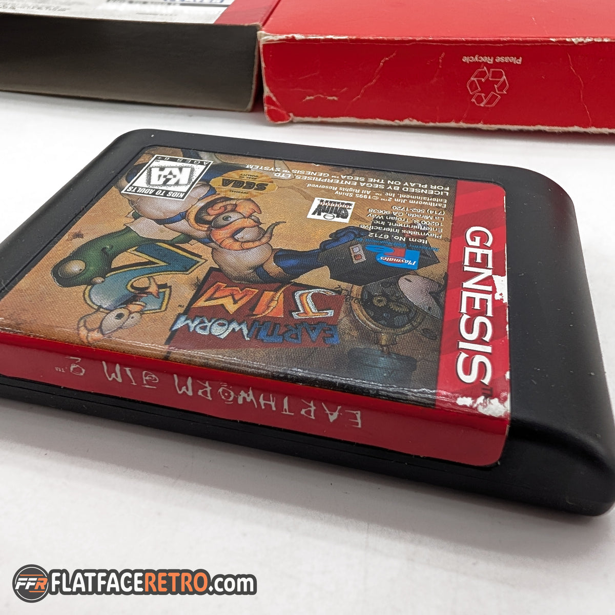 Earthworm Jim 2 - Sega Genesis - Game and Cardboard Box Only