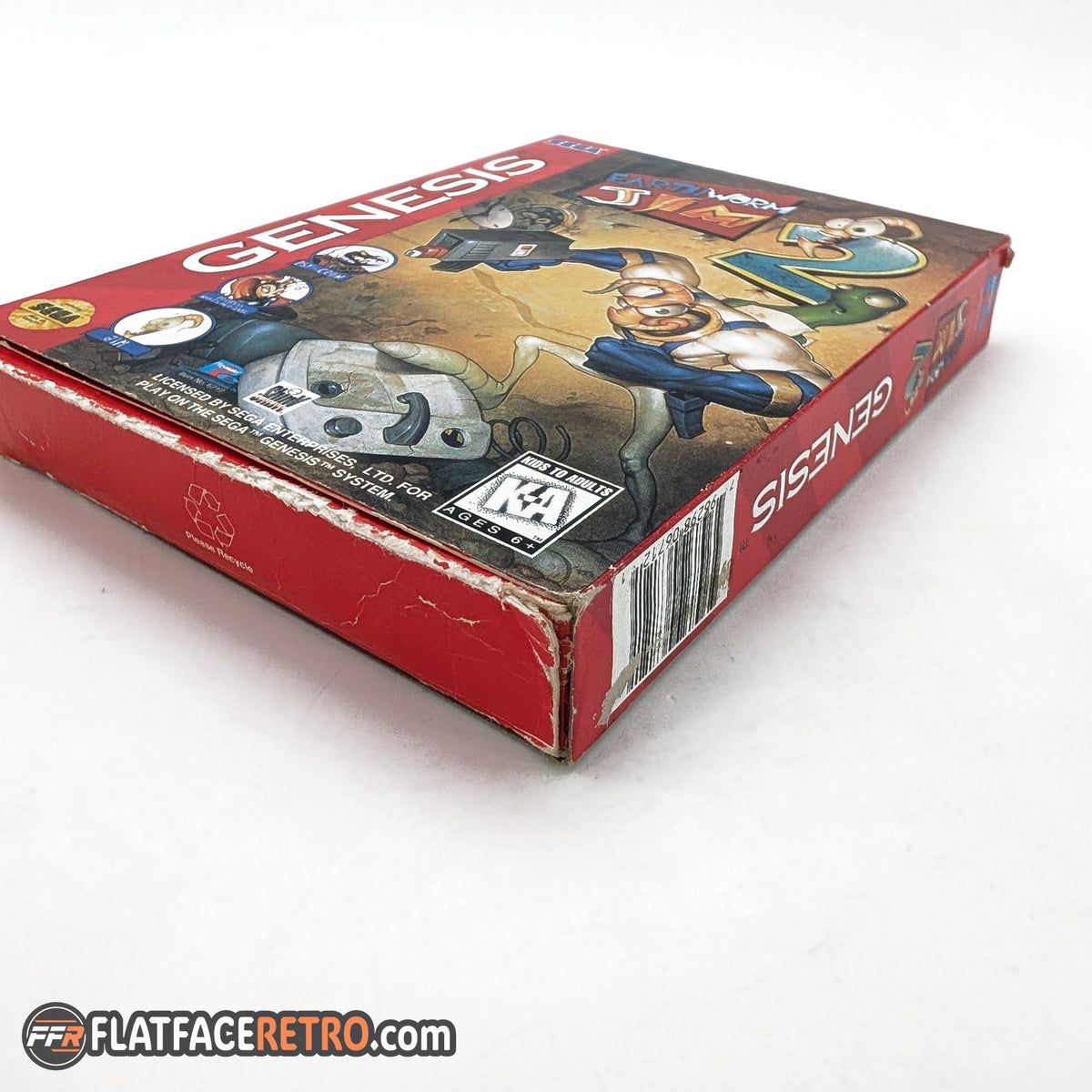 Earthworm Jim 2 - Sega Genesis - Game and Cardboard Box Only
