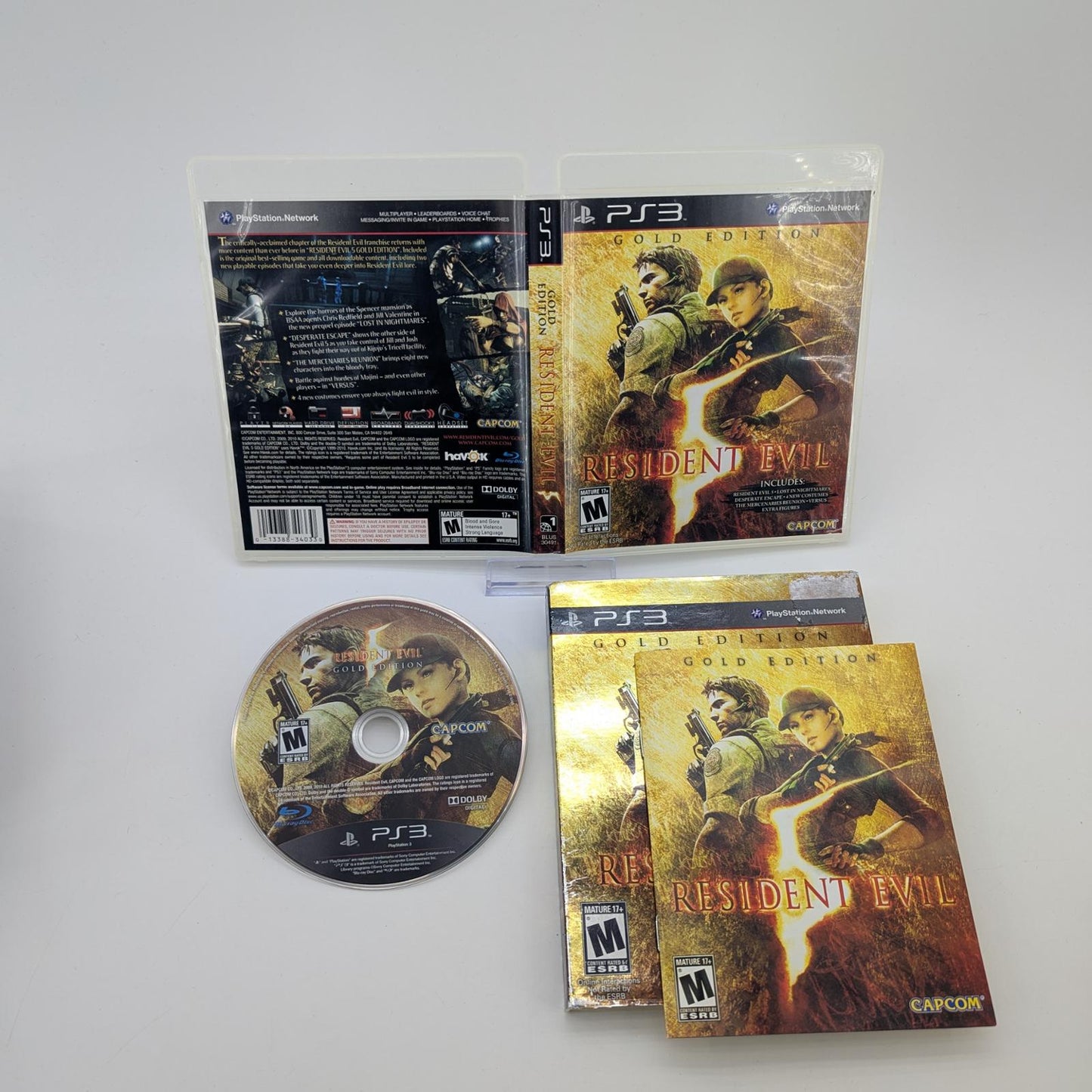 Resident Evil 5 [Gold Edition] - Sony PlayStation 3 - Complete