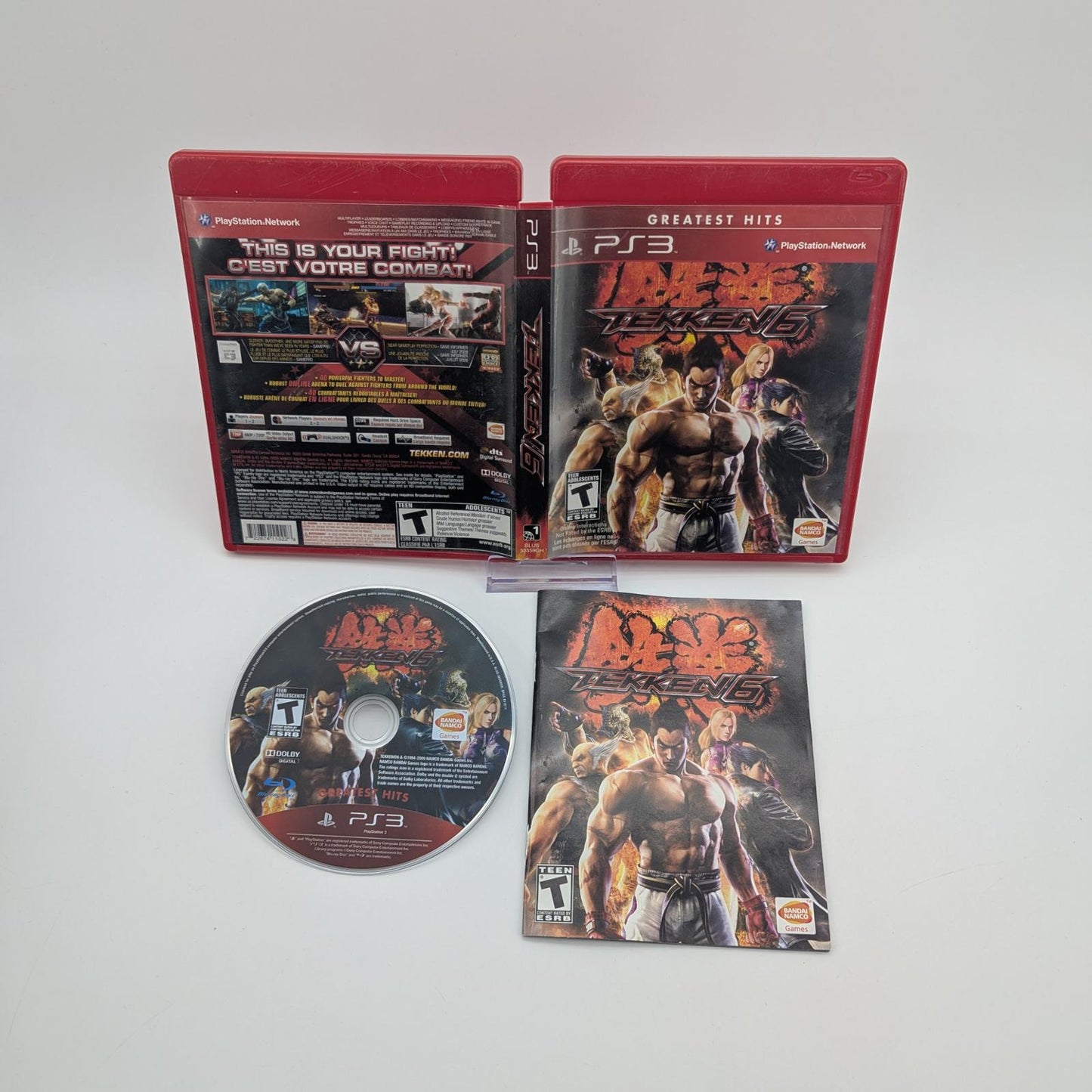Tekken 6 [Greatest Hits] - Sony PlayStation 3 - Complete