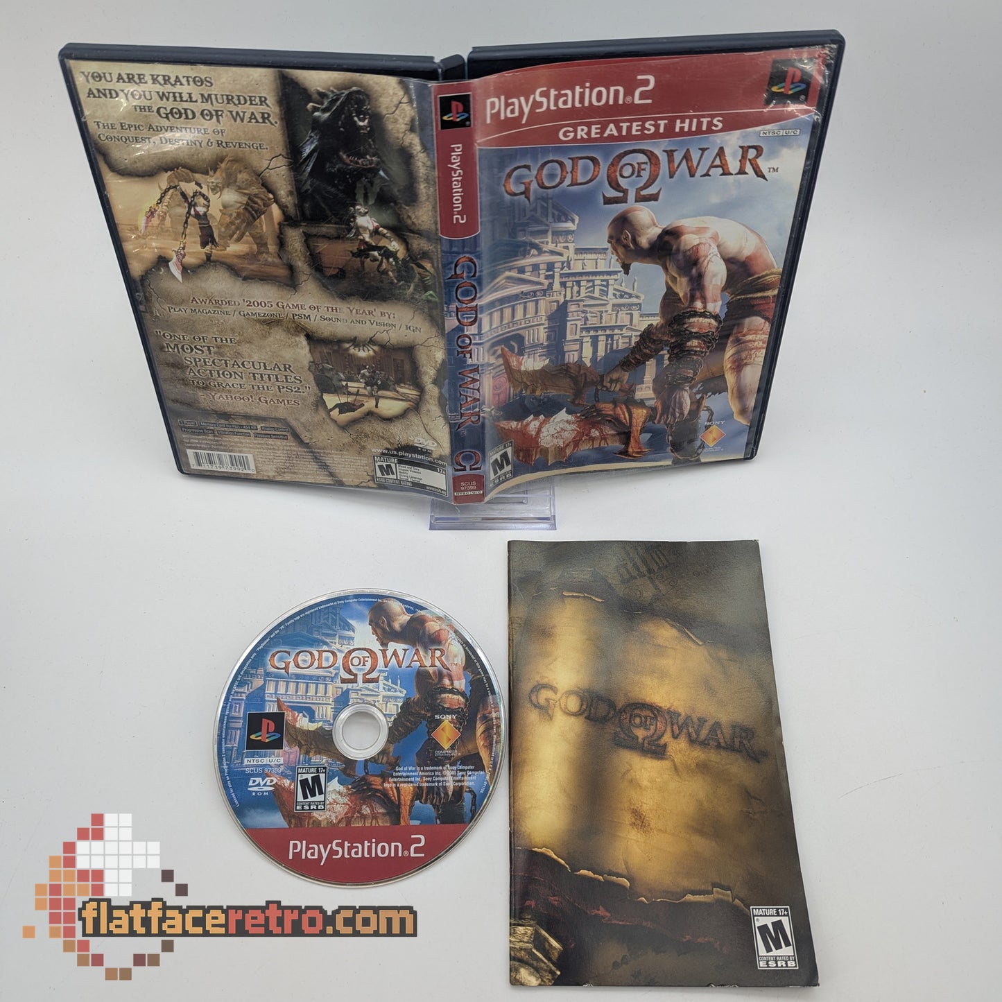 God of War [Greatest Hits] - Sony PlayStation 2 - Complete