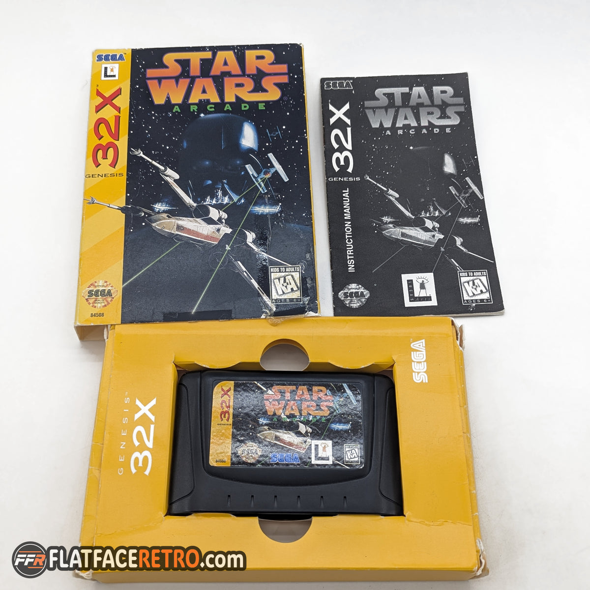 Star Wars Arcade - Sega Genesis 32X - Complete