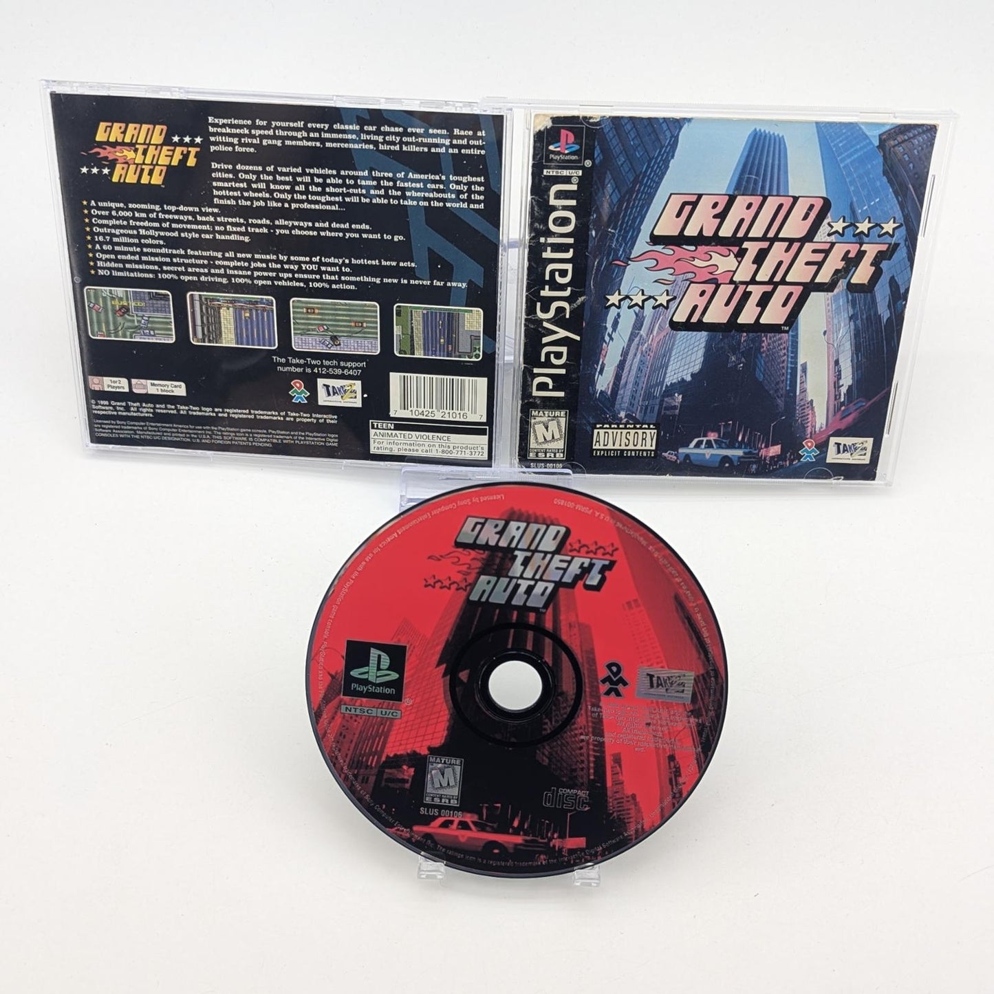 Grand Theft Auto - Sony PlayStation 1 - Complete