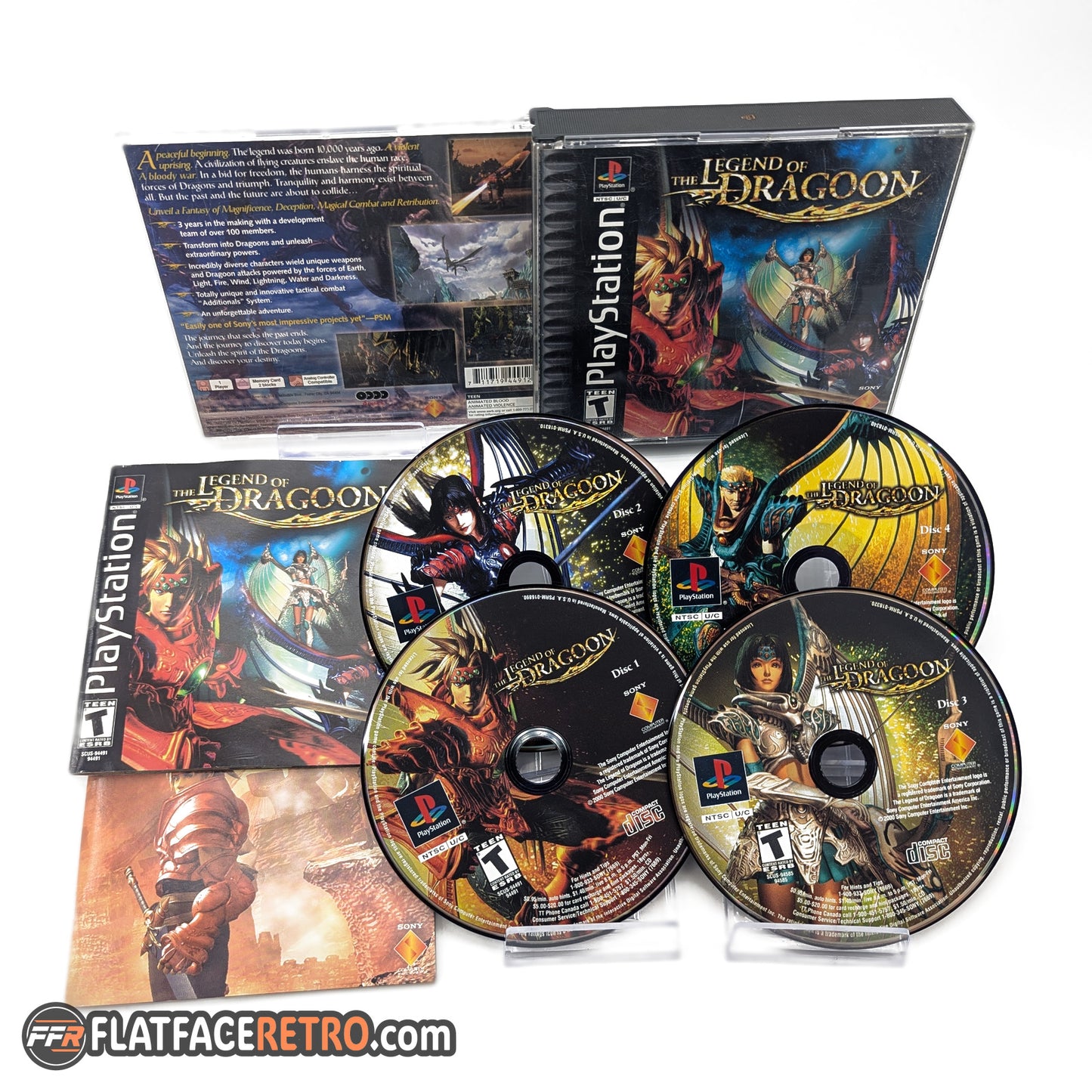 Legend of Dragoon - Sony PlayStation 1 - Complete