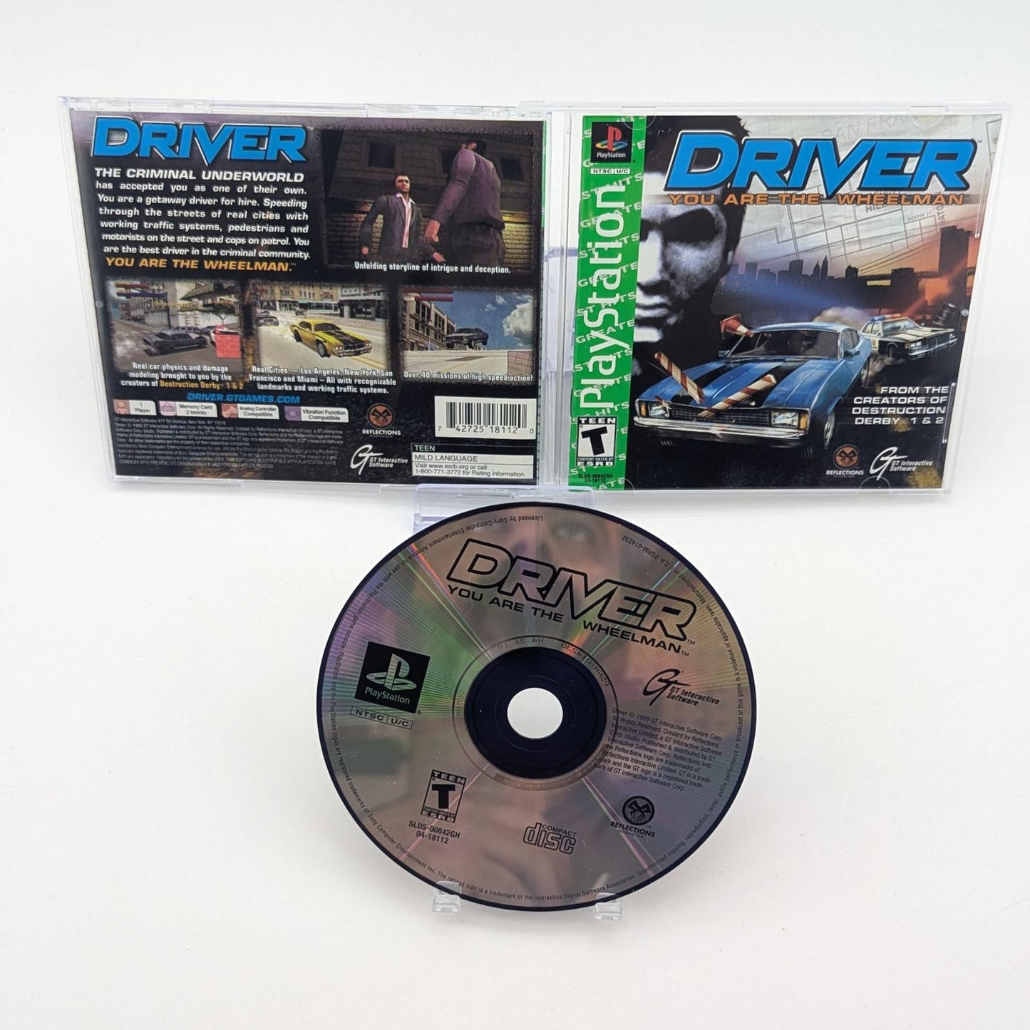 Driver [Greatest Hits] - Sony PlayStation 1 - Complete