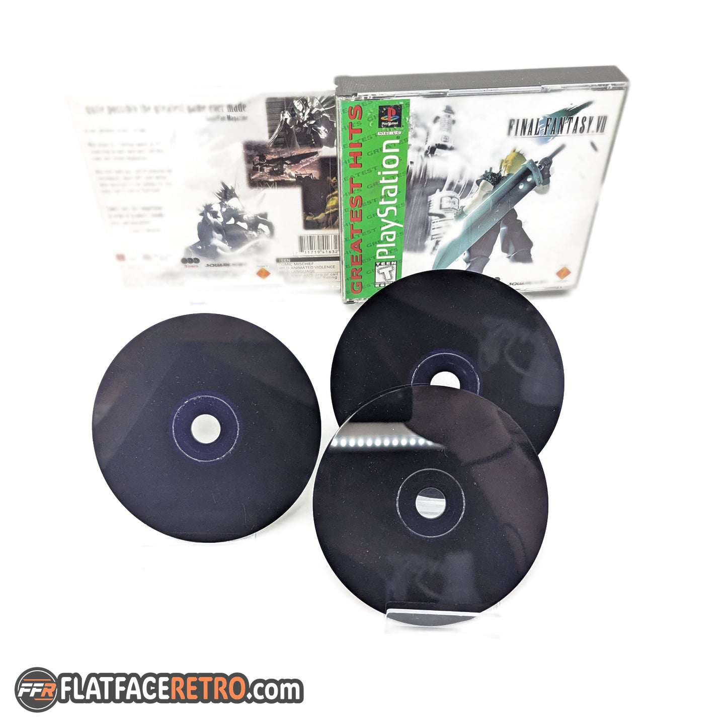 Final Fantasy VII [Greatest Hits] - Sony PlayStation 1 - Game and Box Only
