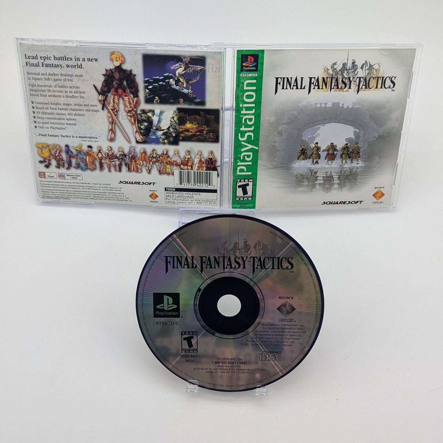 Final Fantasy Tactics [Greatest Hits] - Sony PlayStation 1 - Complete