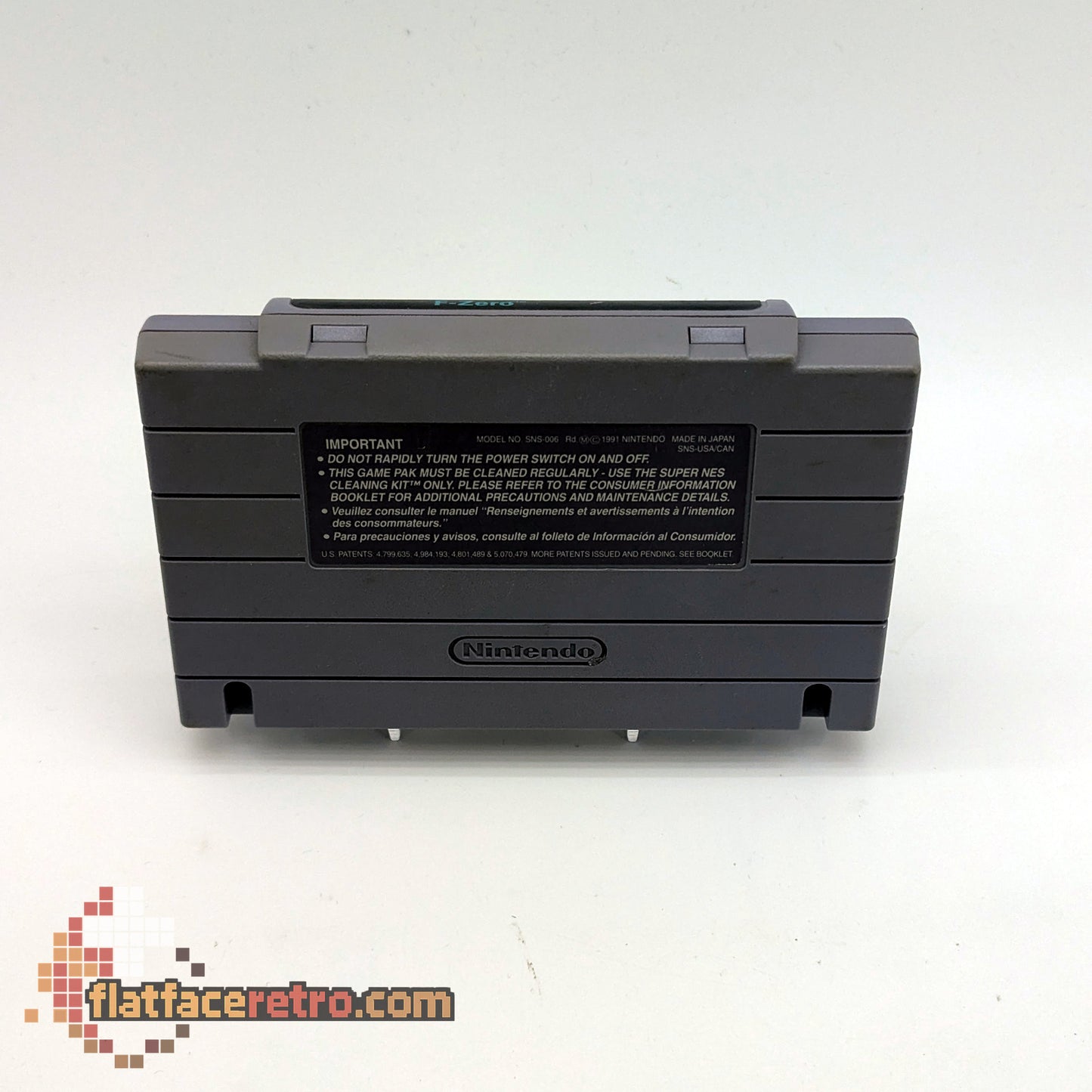 F-Zero - Nintendo SNES - Game Only
