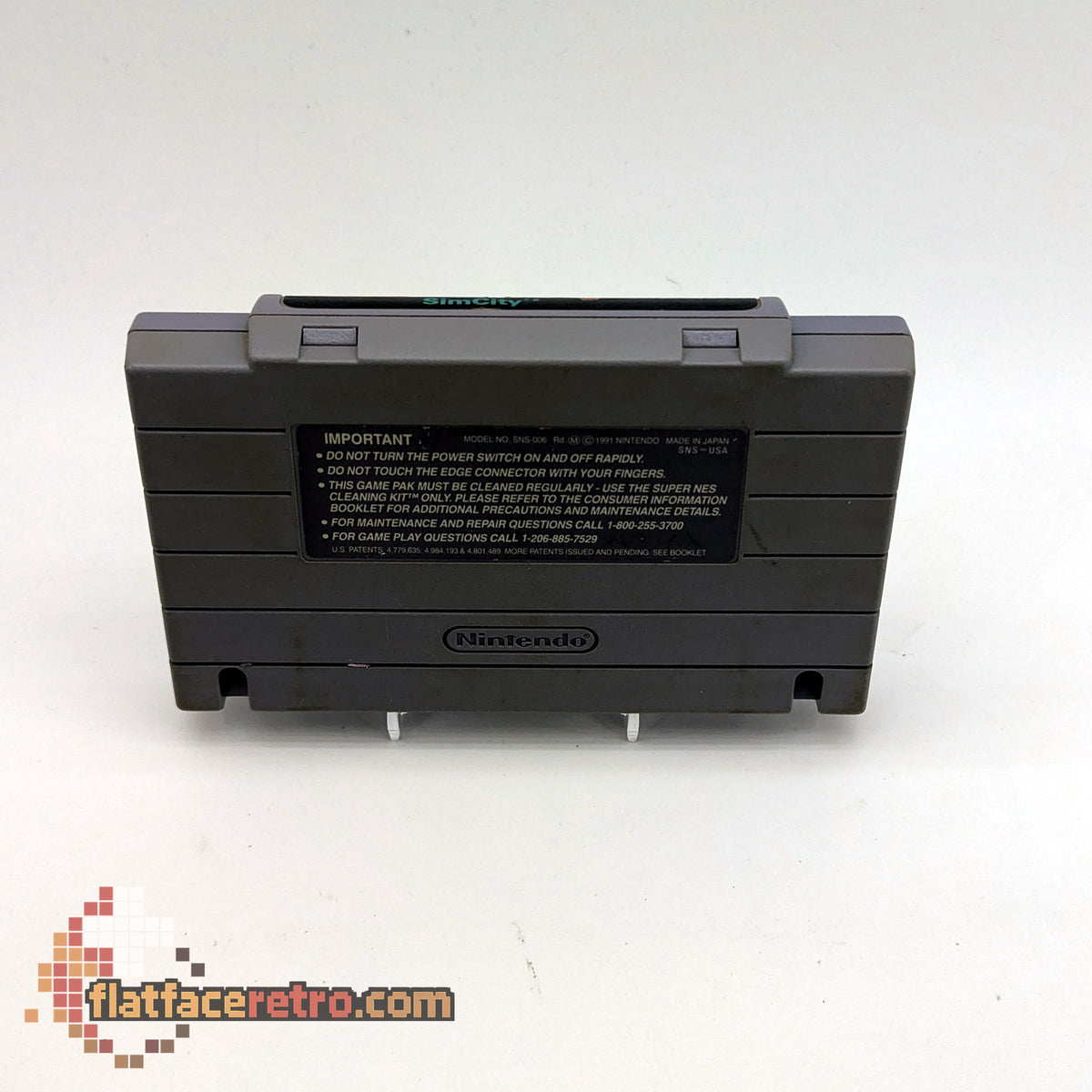 SimCity - Nintendo SNES - Game Only