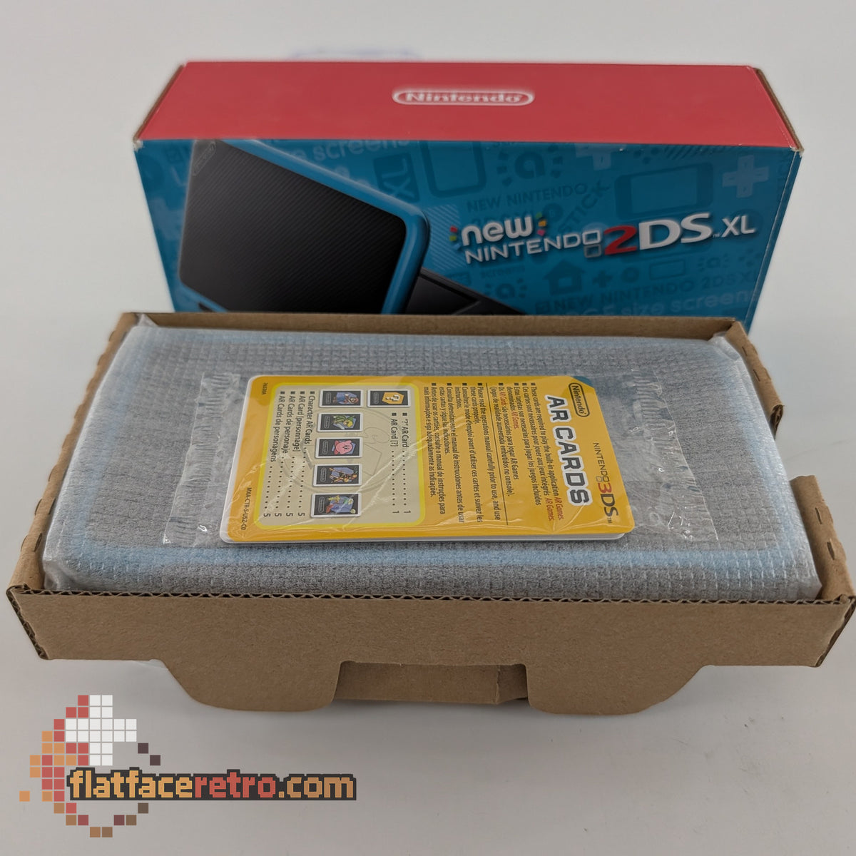 New Nintendo 2DS XL Black + Turquoise - Nintendo 3DS - Complete