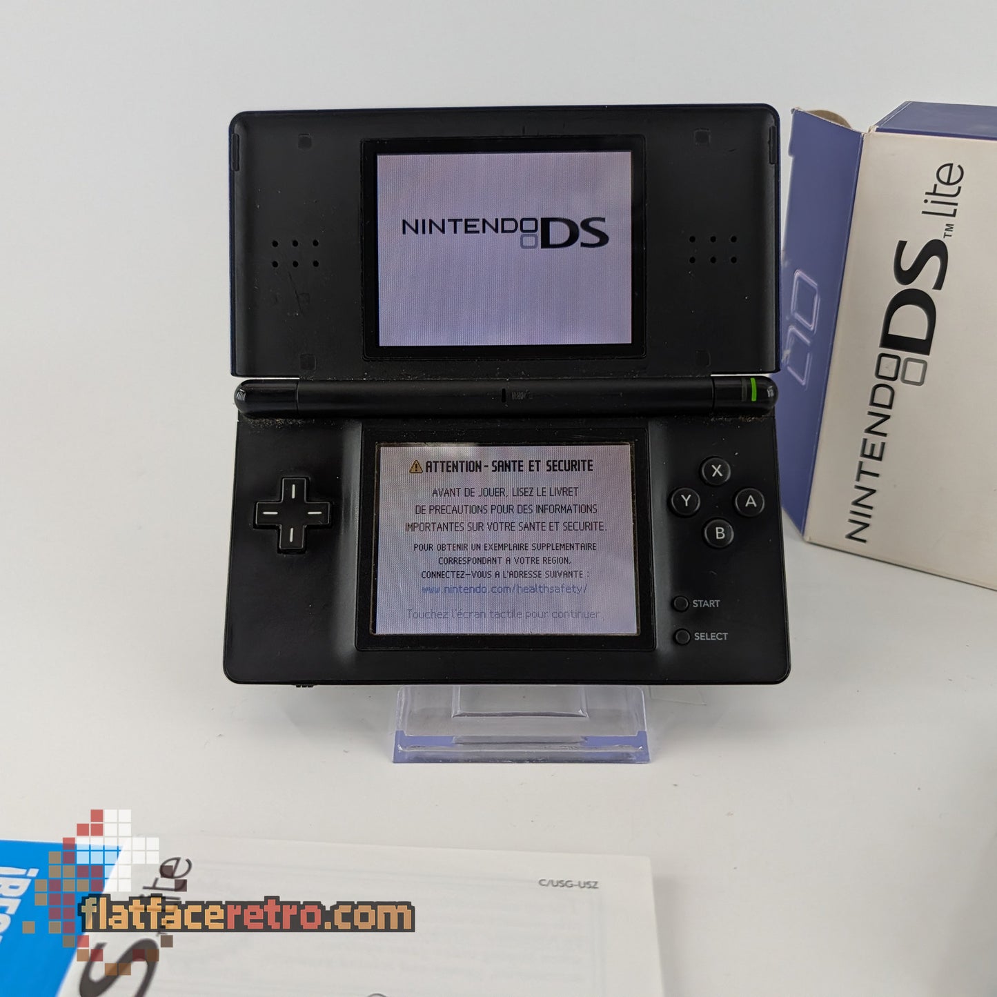 DS Lite Black Cobalt System - Nintendo DS - Complete