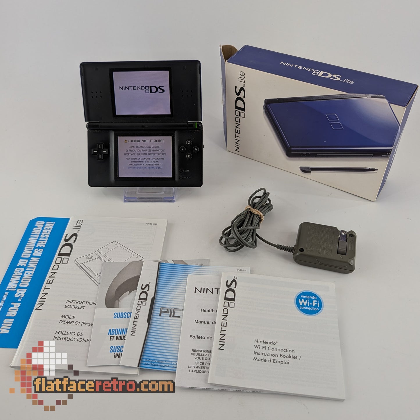 DS Lite Black Cobalt System - Nintendo DS - Complete