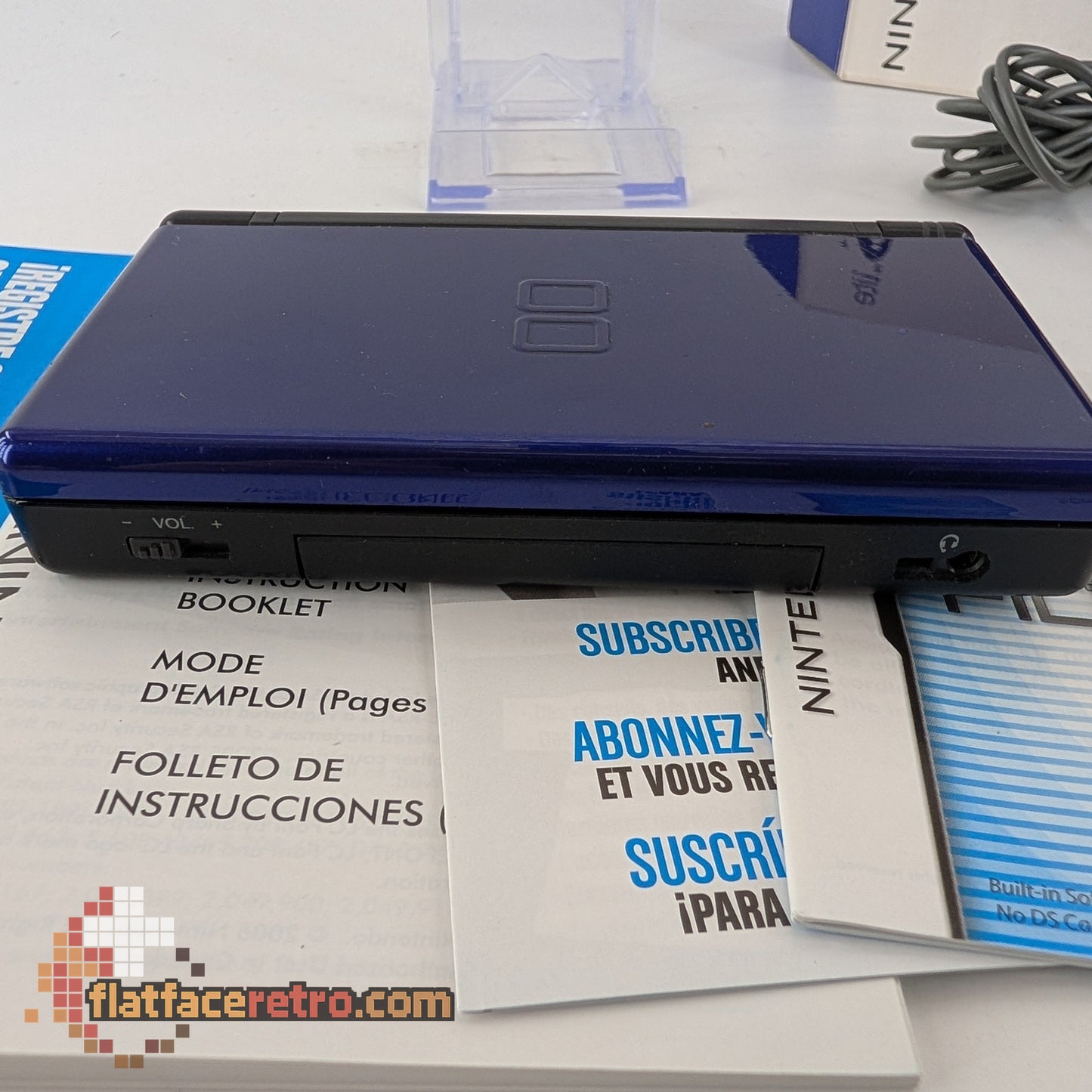 DS Lite Black Cobalt System - Nintendo DS - Complete