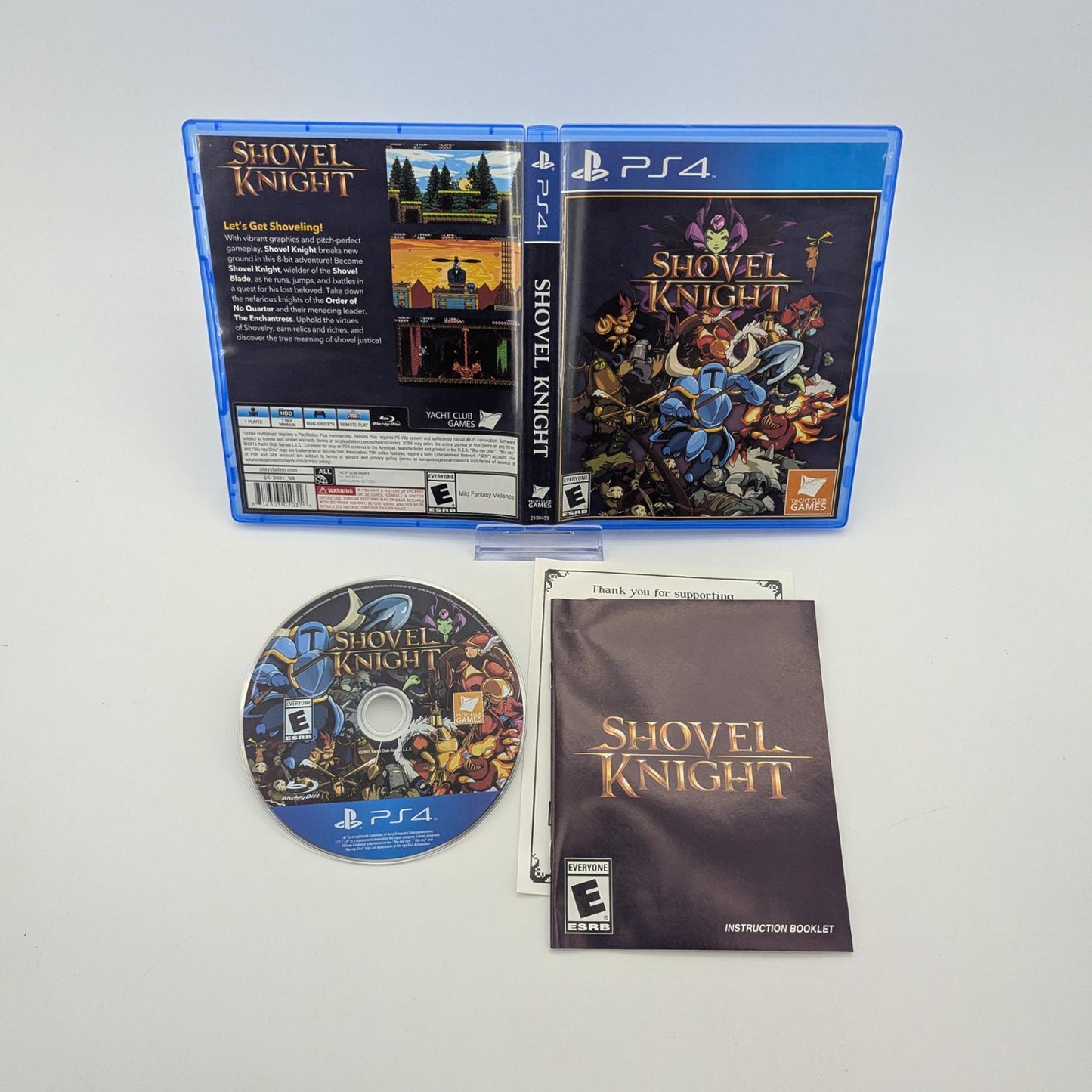 Shovel Knight - Sony PlayStation 4 - Complete