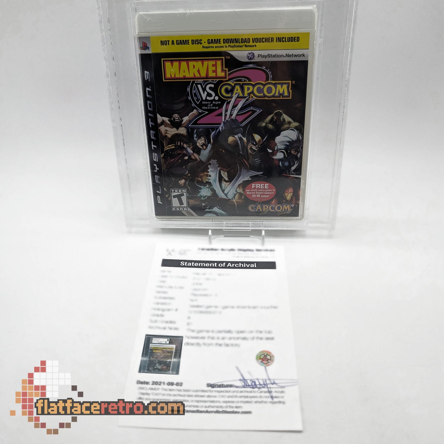 Marvel vs Capcom 2 - Sony PlayStation 3 - Sealed