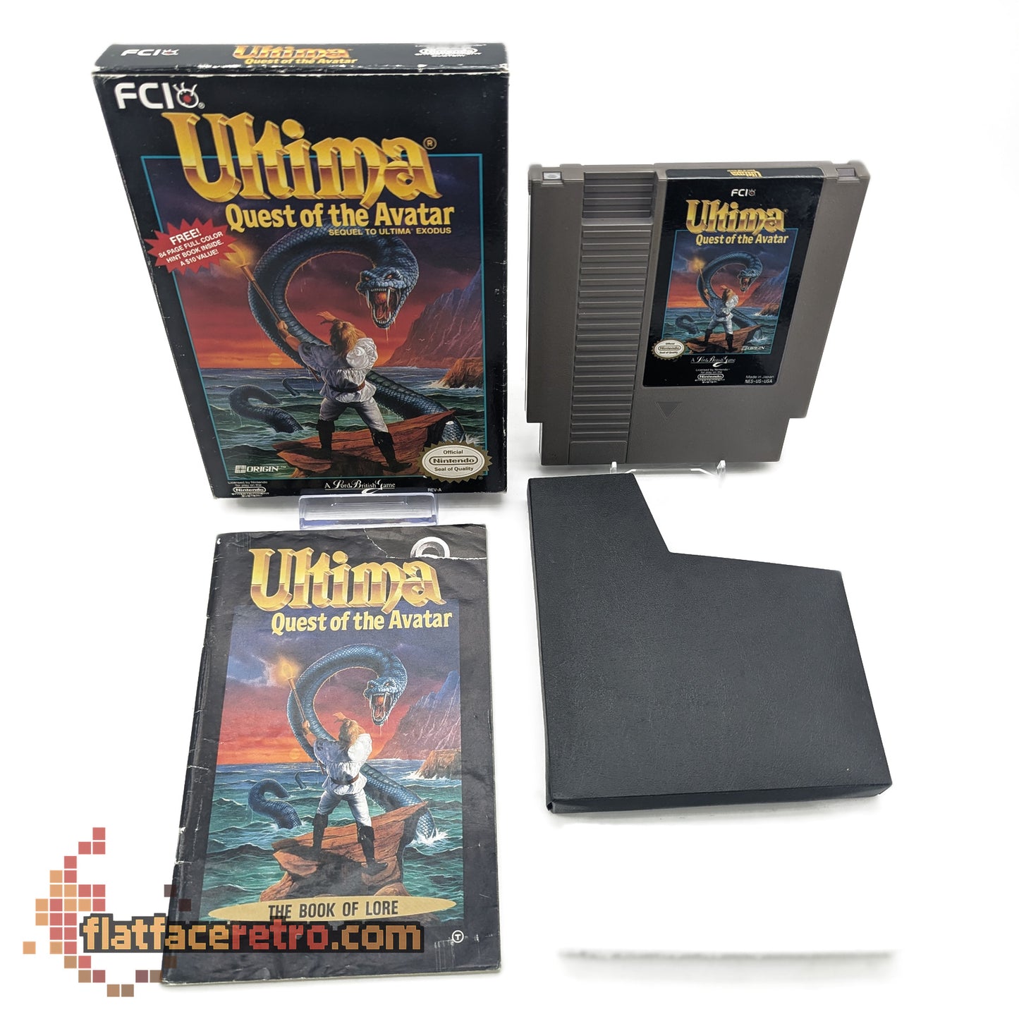 Ultima Quest of the Avatar - Nintendo NES - Complete
