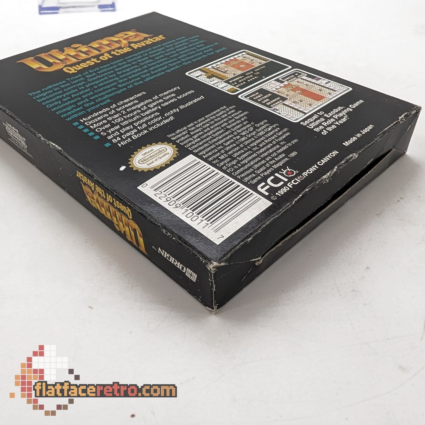 Ultima Quest of the Avatar - Nintendo NES - Complete