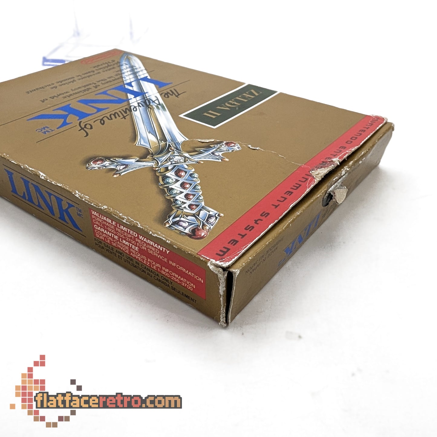 Zelda II The Adventure of Link - Nintendo NES - Complete