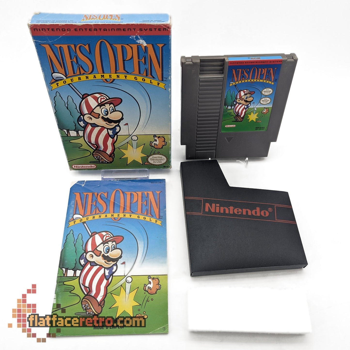 NES Open Tournament Golf - Nintendo NES - Complete