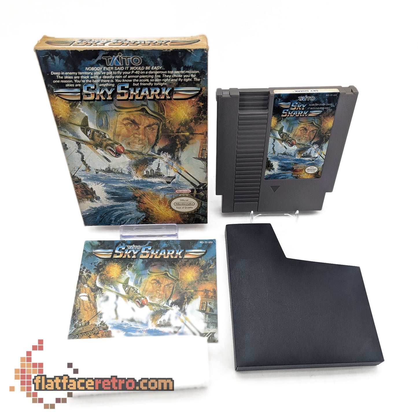 Sky Shark - Nintendo NES - Complete