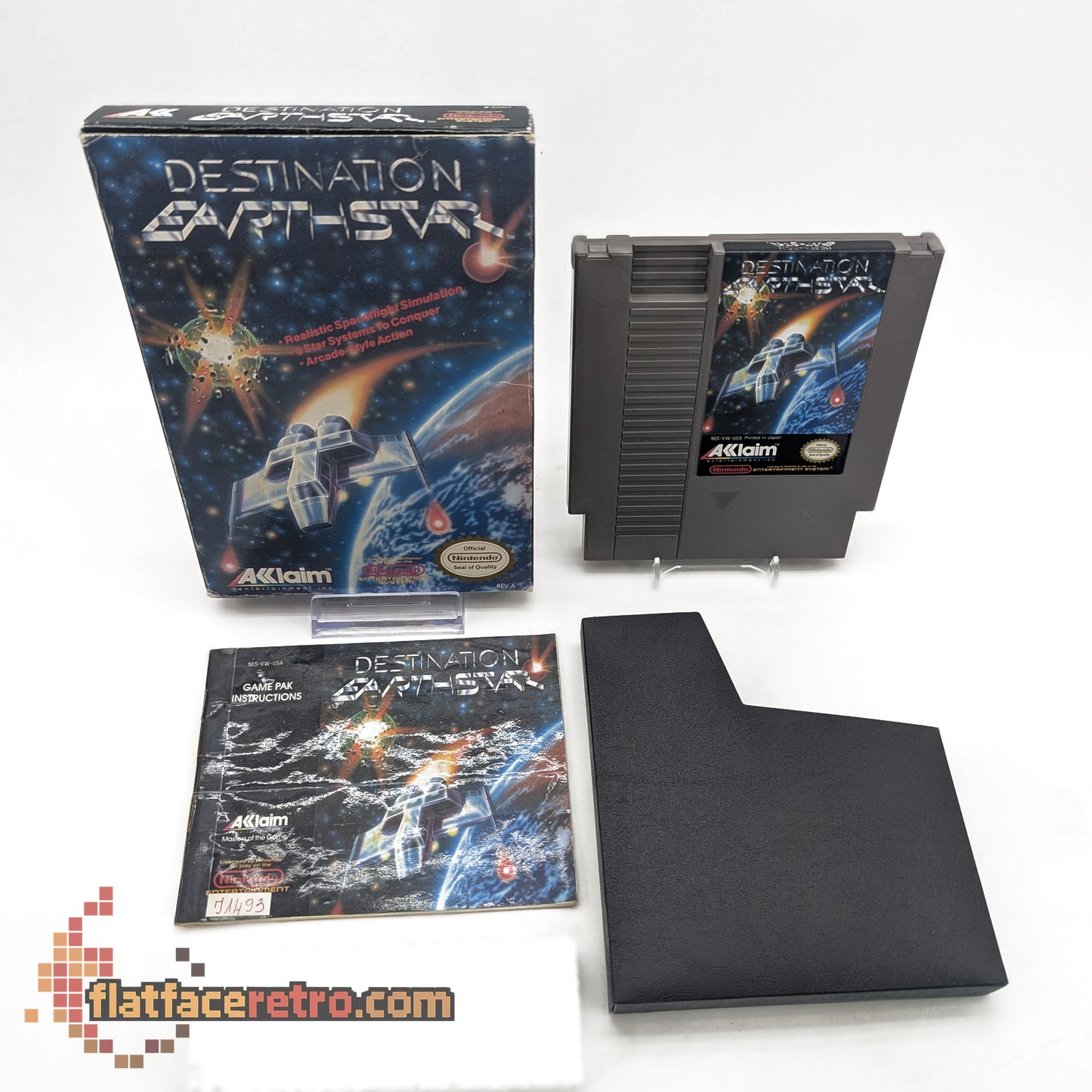 Destination Earthstar - Nintendo NES - Complete