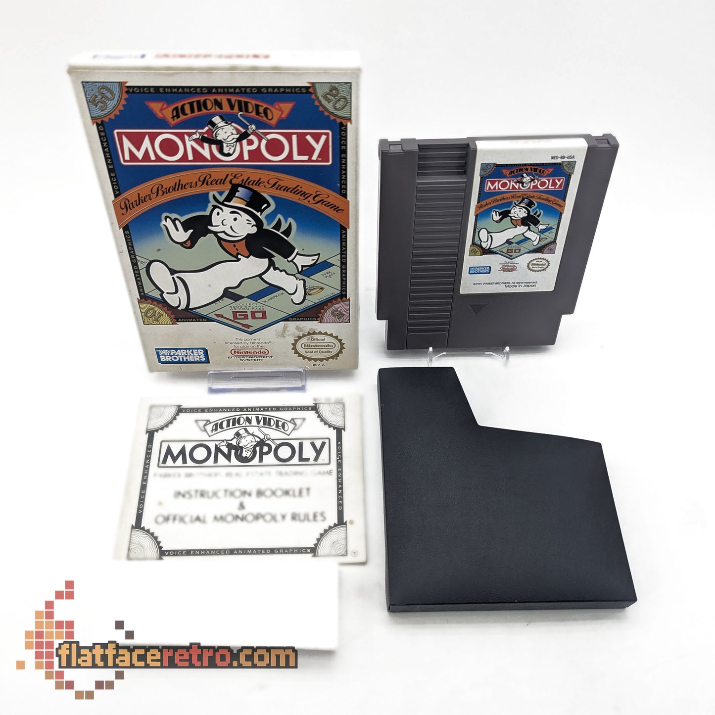Monopoly - Nintendo NES - Complete