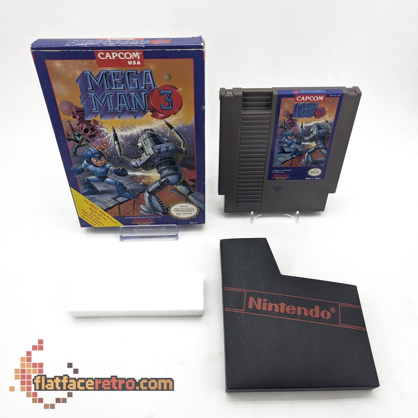 Mega Man 3 - Nintendo NES - Game and Box Only