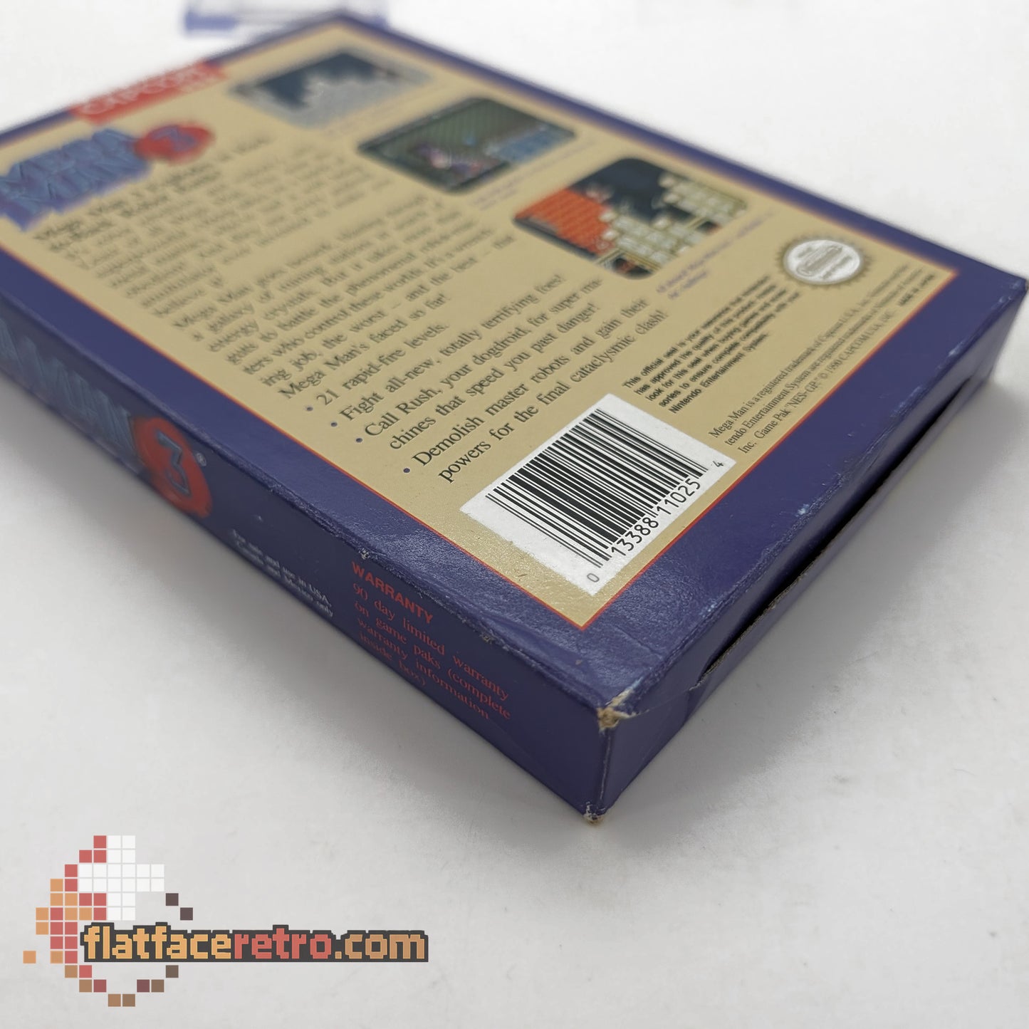 Mega Man 3 - Nintendo NES - Game and Box Only