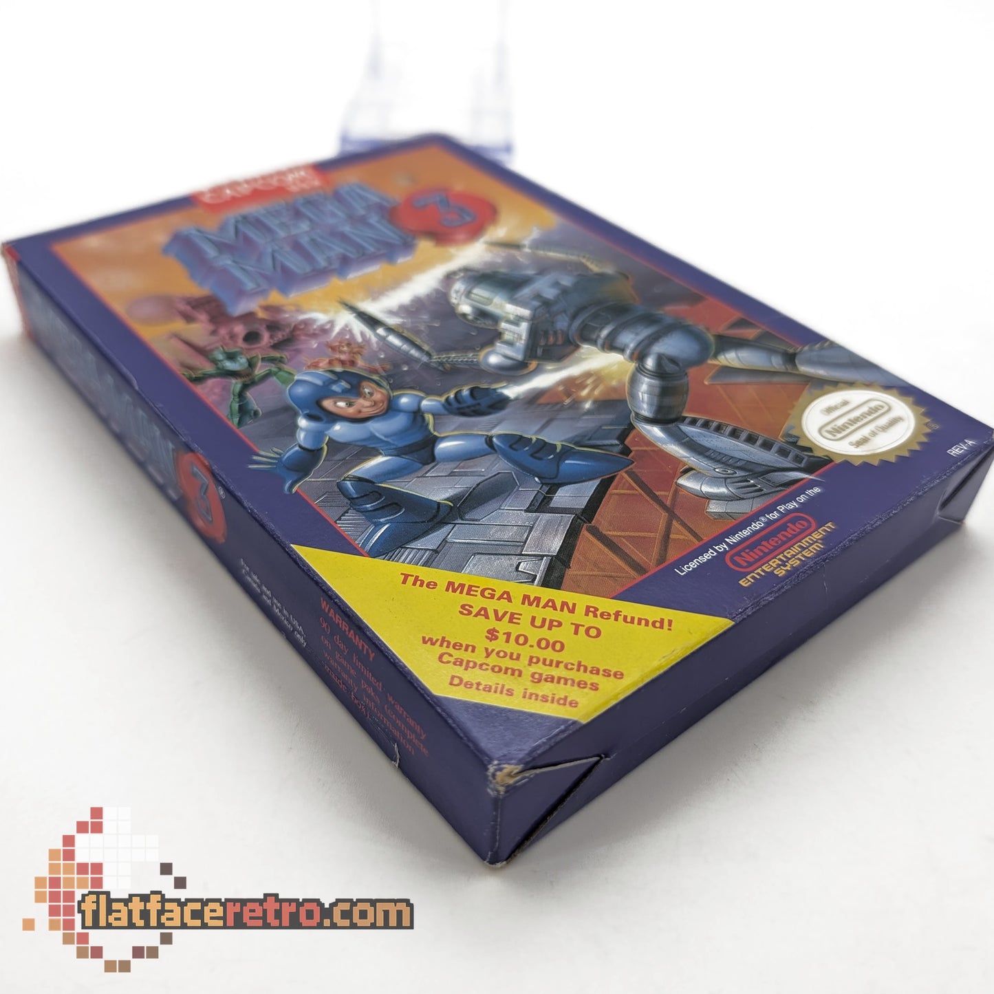 Mega Man 3 - Nintendo NES - Game and Box Only