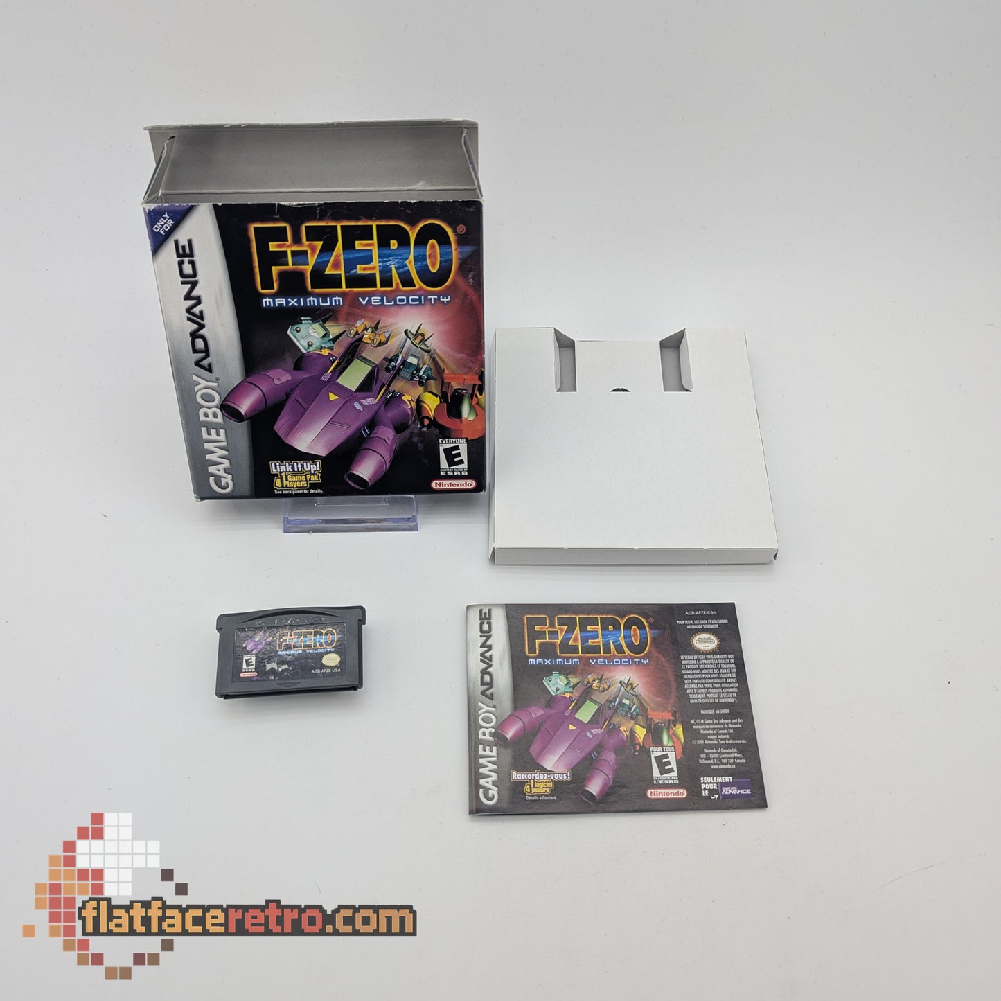 F-Zero Maximum Velocity - Nintendo Game Boy Advance - Complete