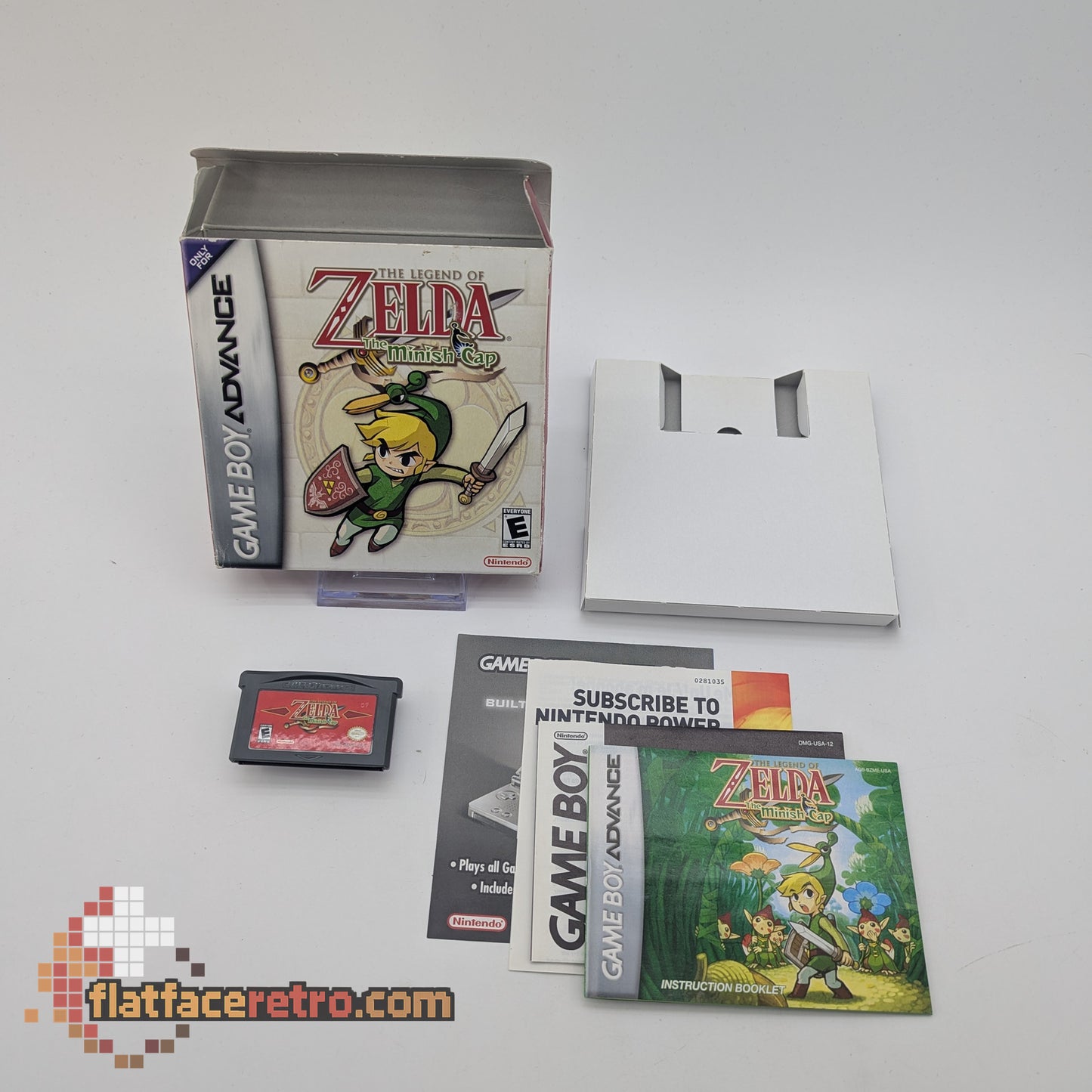 Zelda Minish Cap - Nintendo Game Boy Advance - Complete