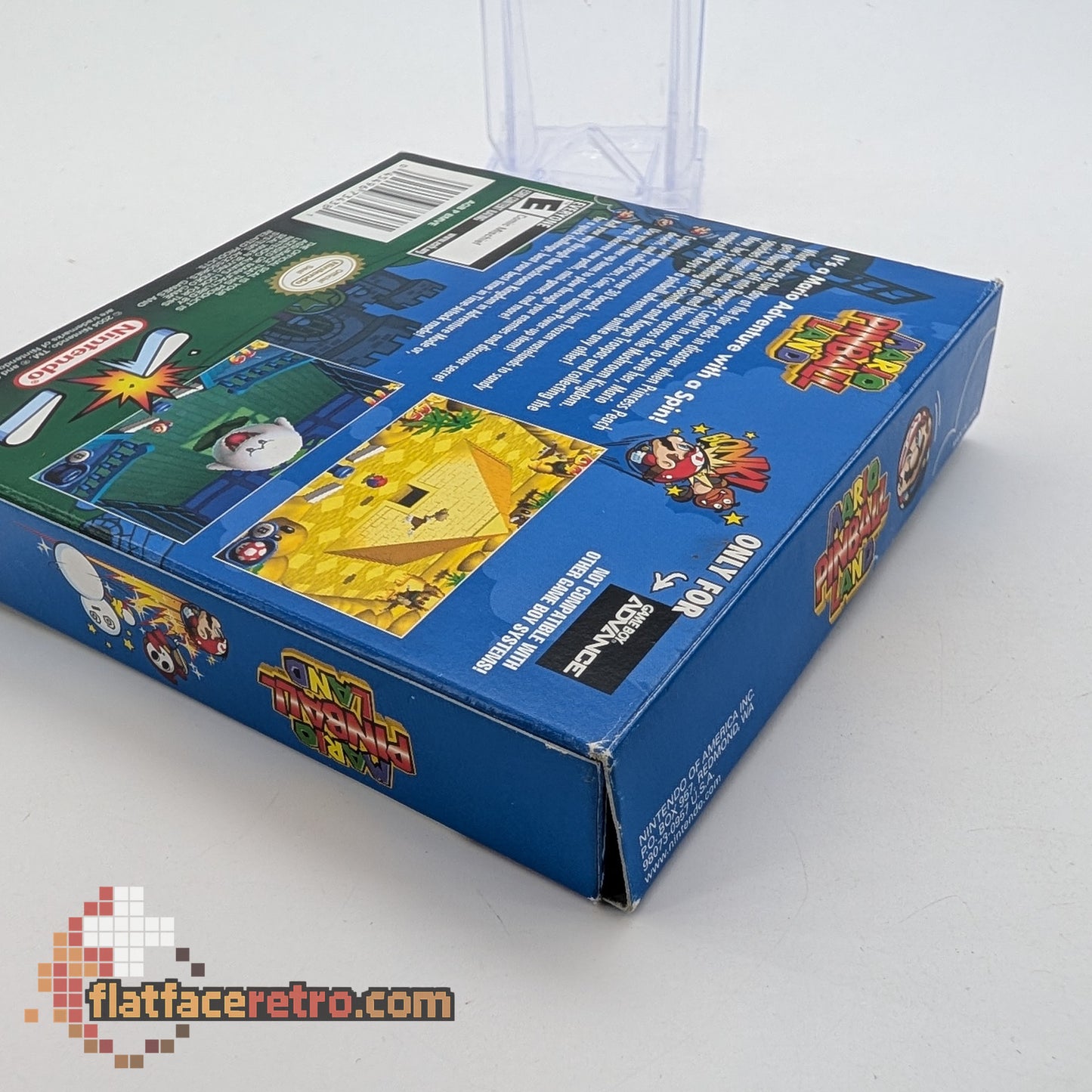 Mario Pinball Land - Nintendo Game Boy Advance - Game and Box Only