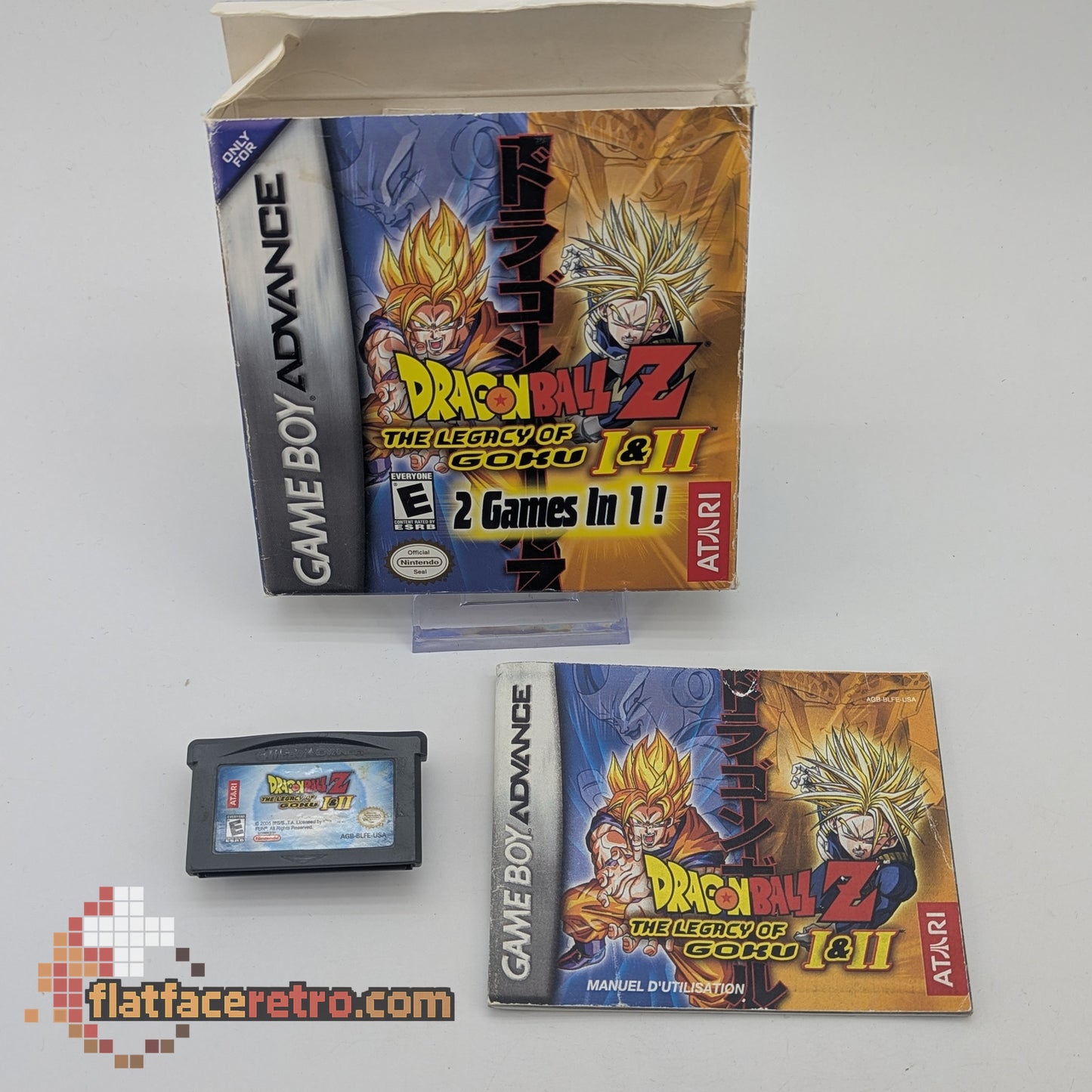 Dragon Ball Z The Legacy of Goku I & II - Nintendo Game Boy Advance - Complete