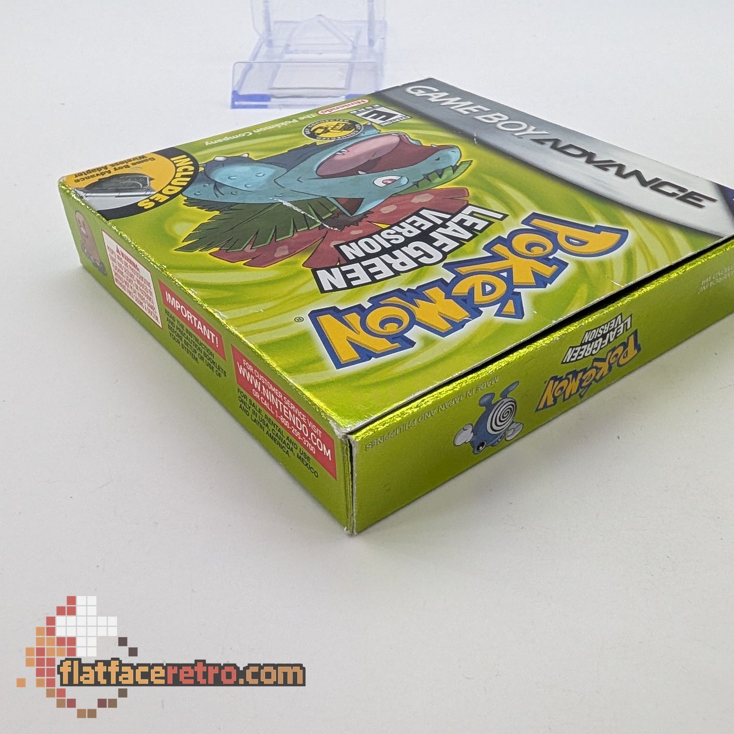 Pokemon LeafGreen Version - Nintendo Game Boy Advance - Complete