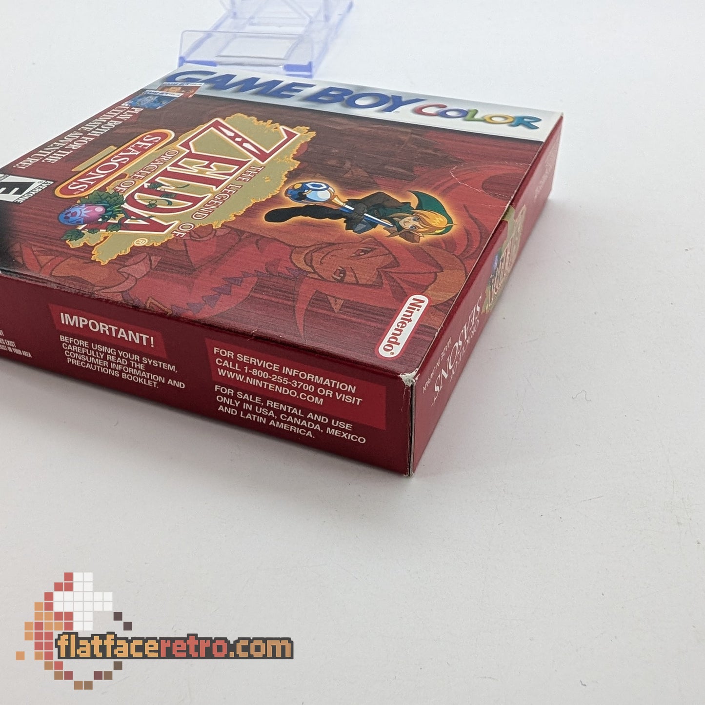 Zelda Oracle of Seasons - Nintendo Game Boy Color - Complete