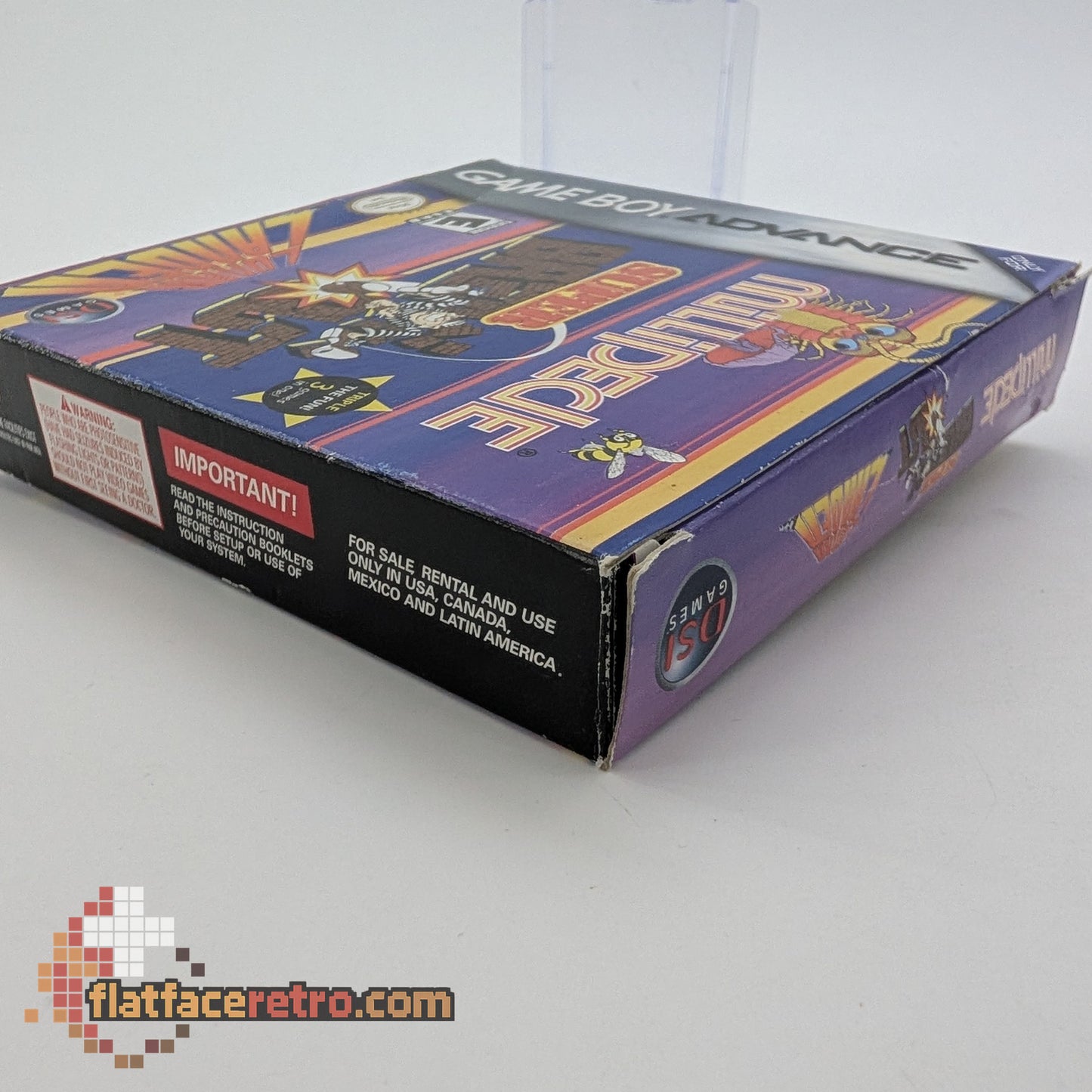 Millipede / Super Breakout / Lunar Lander - Nintendo Game Boy Advance - Complete