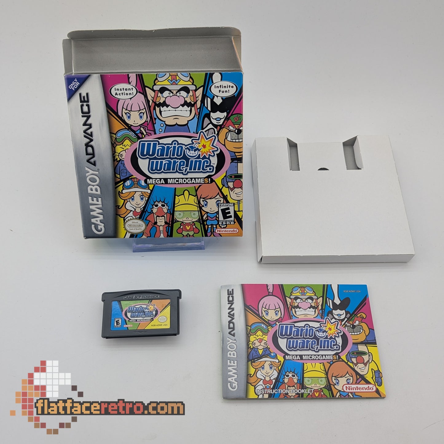 Wario Ware Mega Microgames - Nintendo Game Boy Advance - Complete