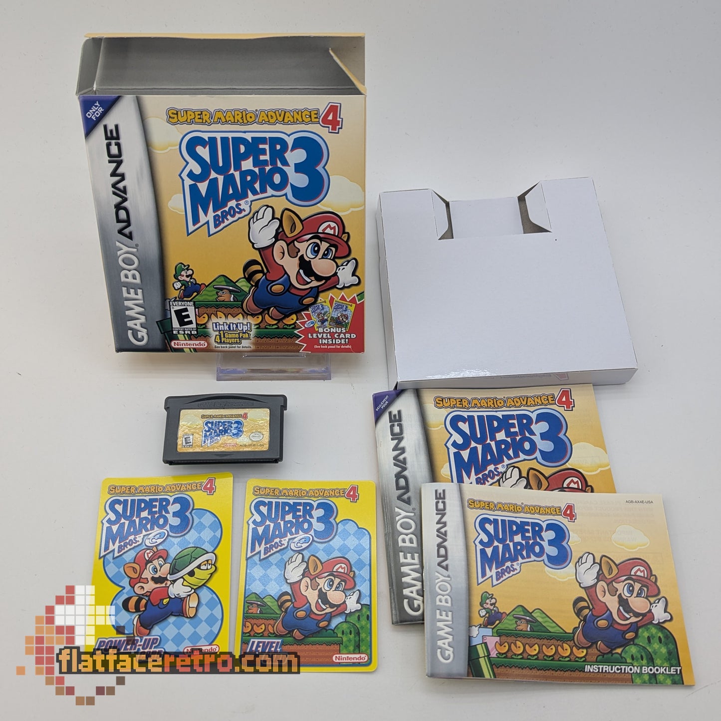 Super Mario Advance 4 Bros 3 - Nintendo Game Boy Advance - Complete