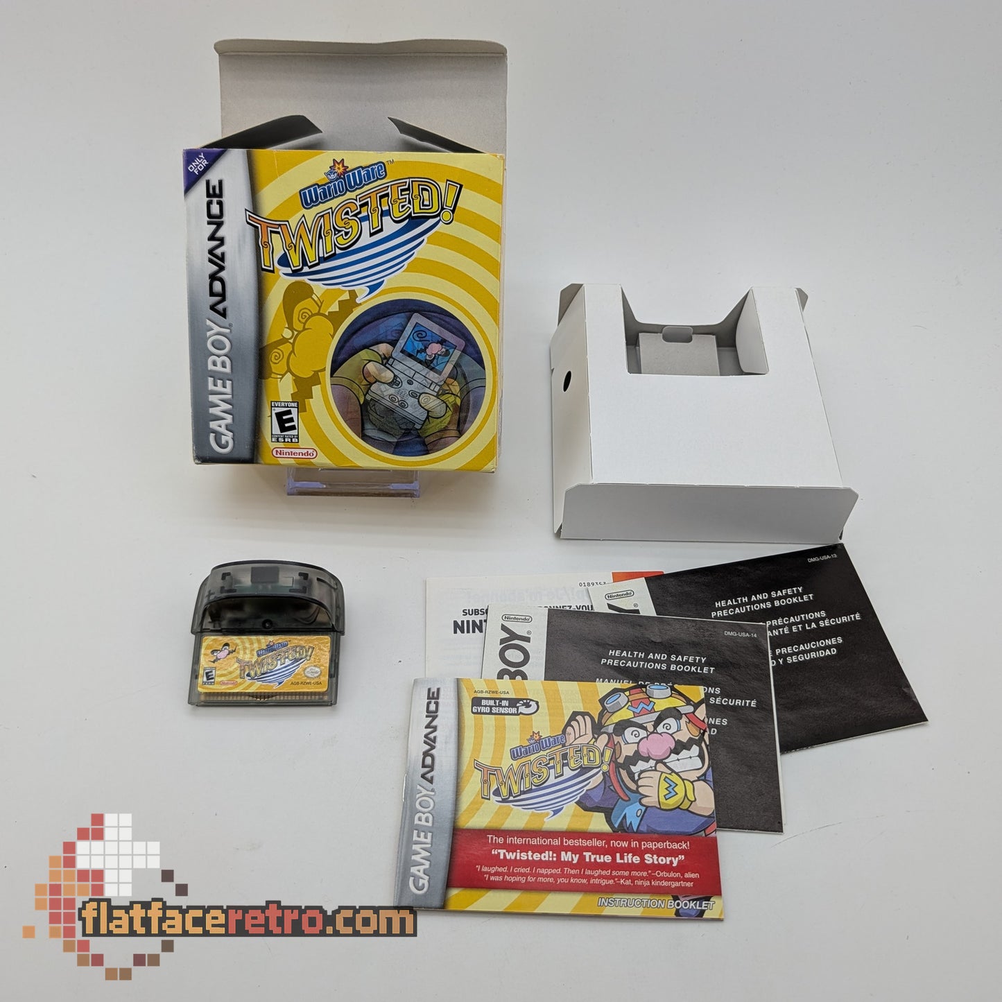 Wario Ware Twisted - Nintendo Game Boy Advance - Complete