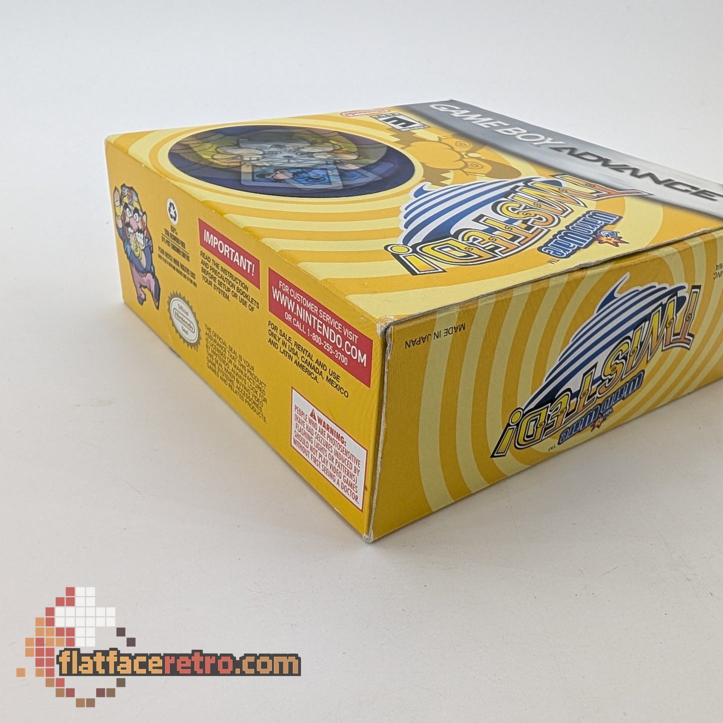 Wario Ware Twisted - Nintendo Game Boy Advance - Complete