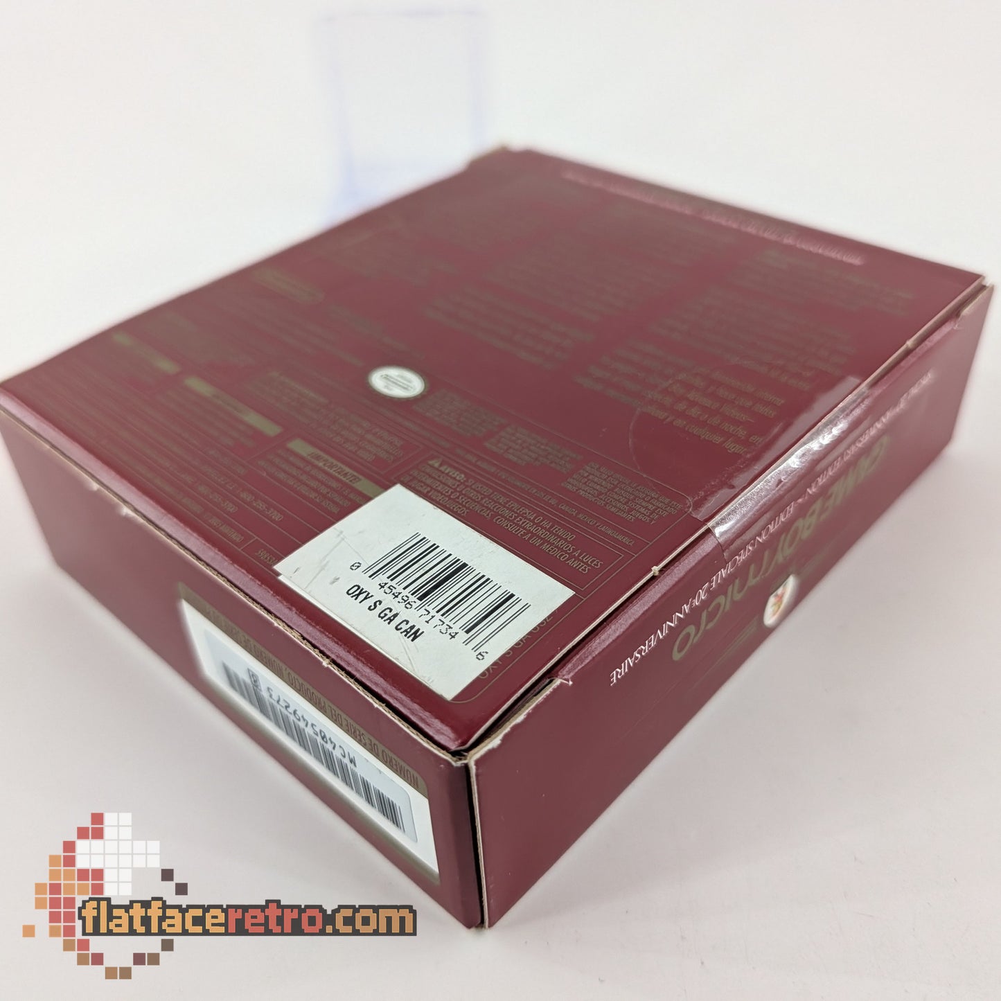 GBA Micro [20th Anniversary Edition] - Nintendo Game Boy Advance - Complete