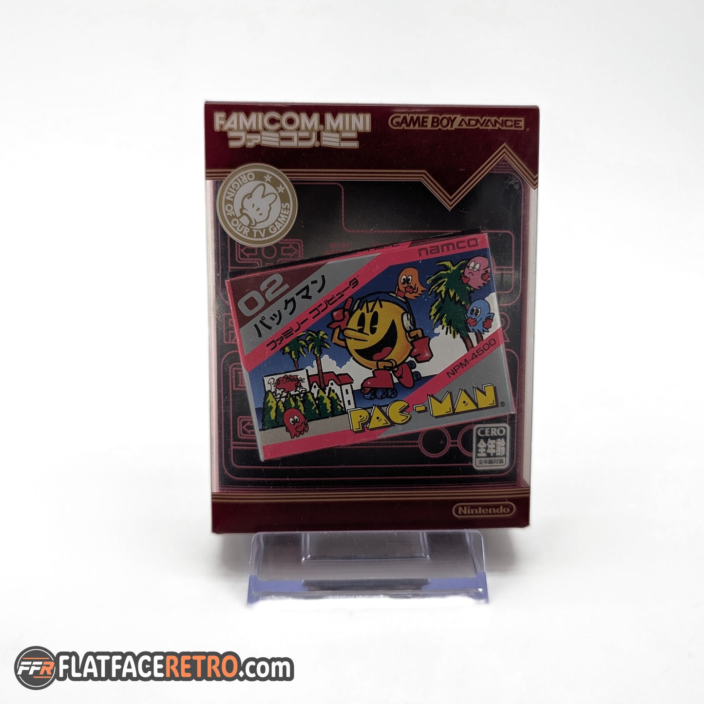 Famicom Mini: Pac-Man - Nintendo Game Boy Advance Japan - Complete
